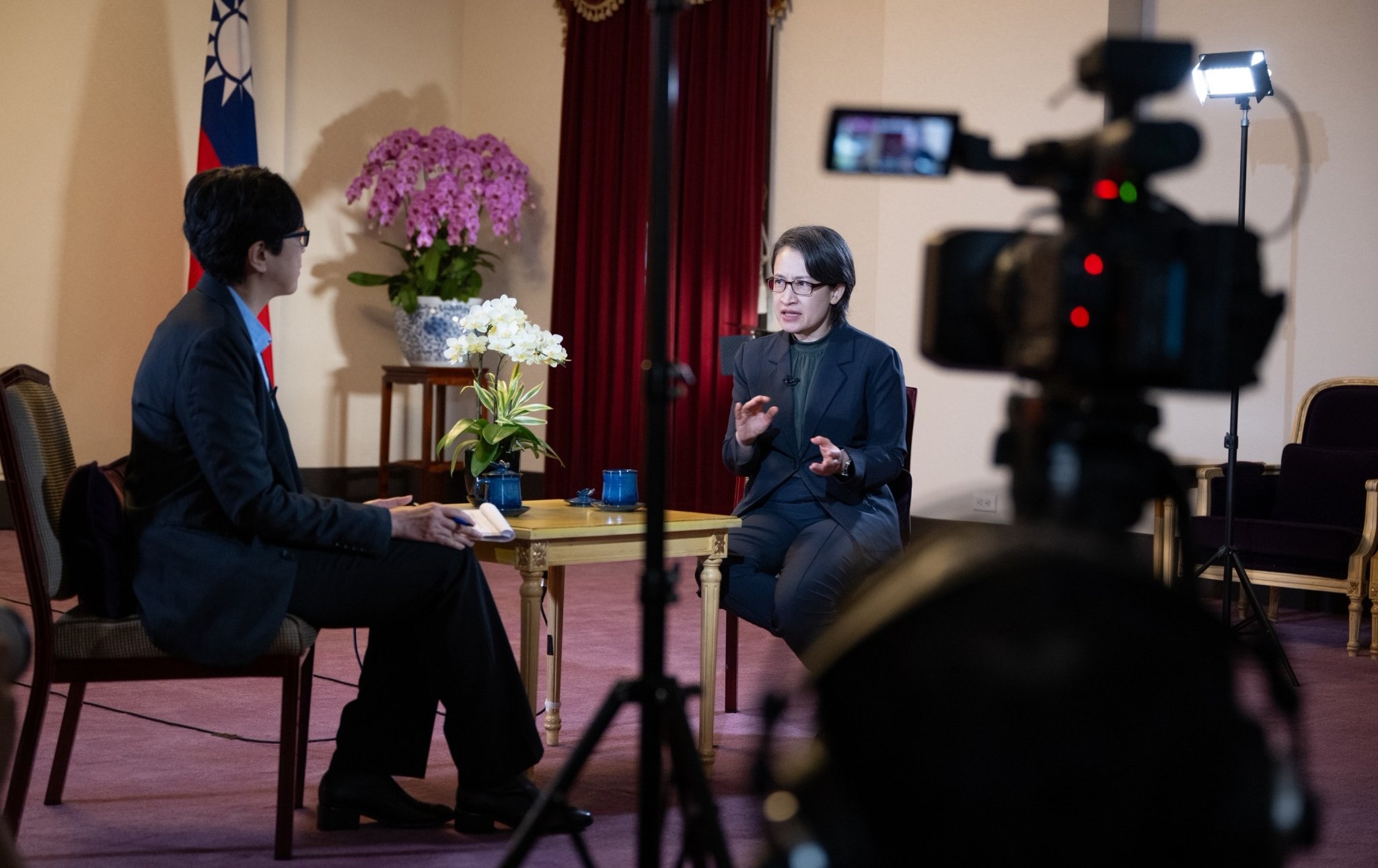 台北》蕭美琴：建構無人機防衛戰力刻不容緩 號召國人支持特別預算打造「非紅供應鏈」