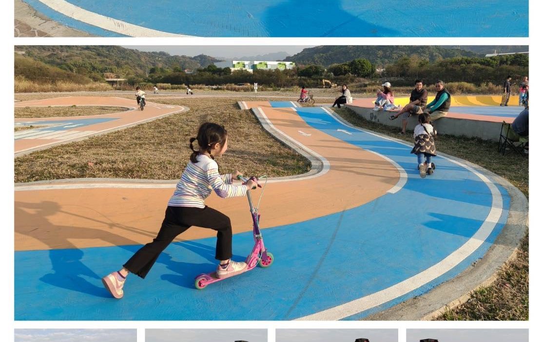 台中大里滑步車廣場啟用 親子遊憩安全又好玩