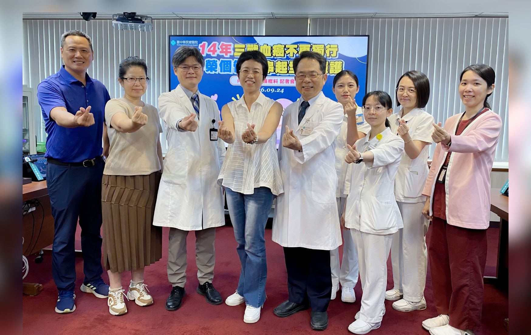 台中》14年三戰血癌！個管師串聯無縫照護 中榮助抗癌婦重獲新生