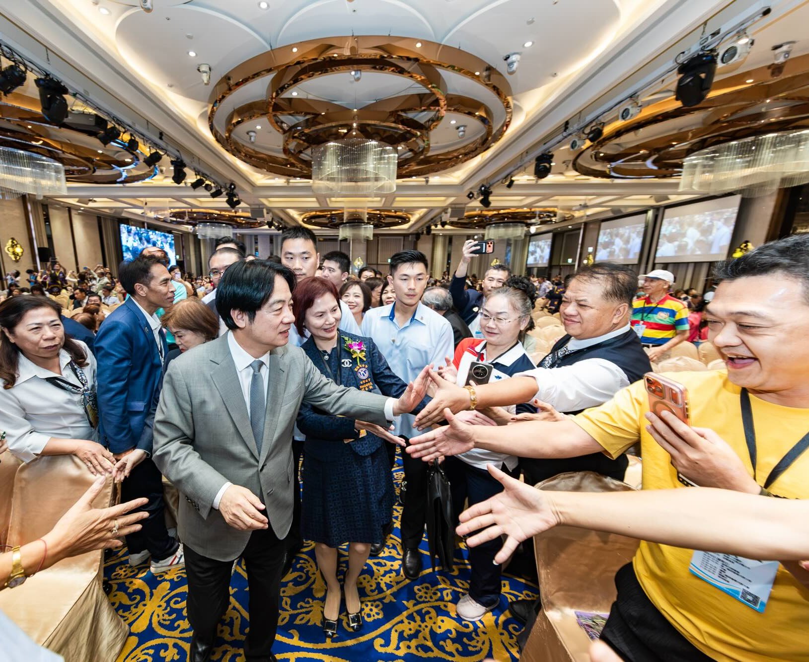 出席同濟會全國年會 賴清德：持續推動產業升級、守護農業永續