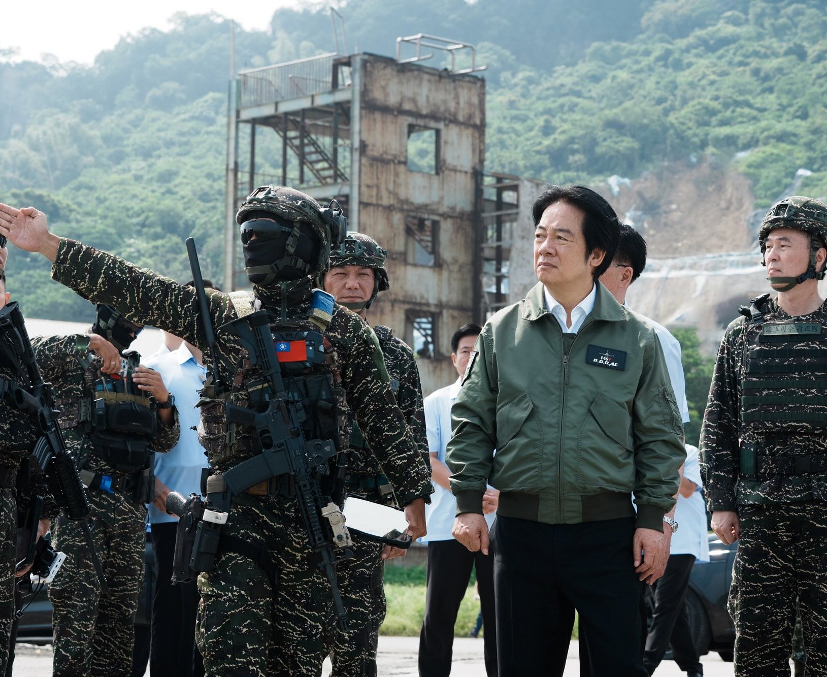 高雄》總統視導「漢光42號演習－濱海打擊及近岸防禦」