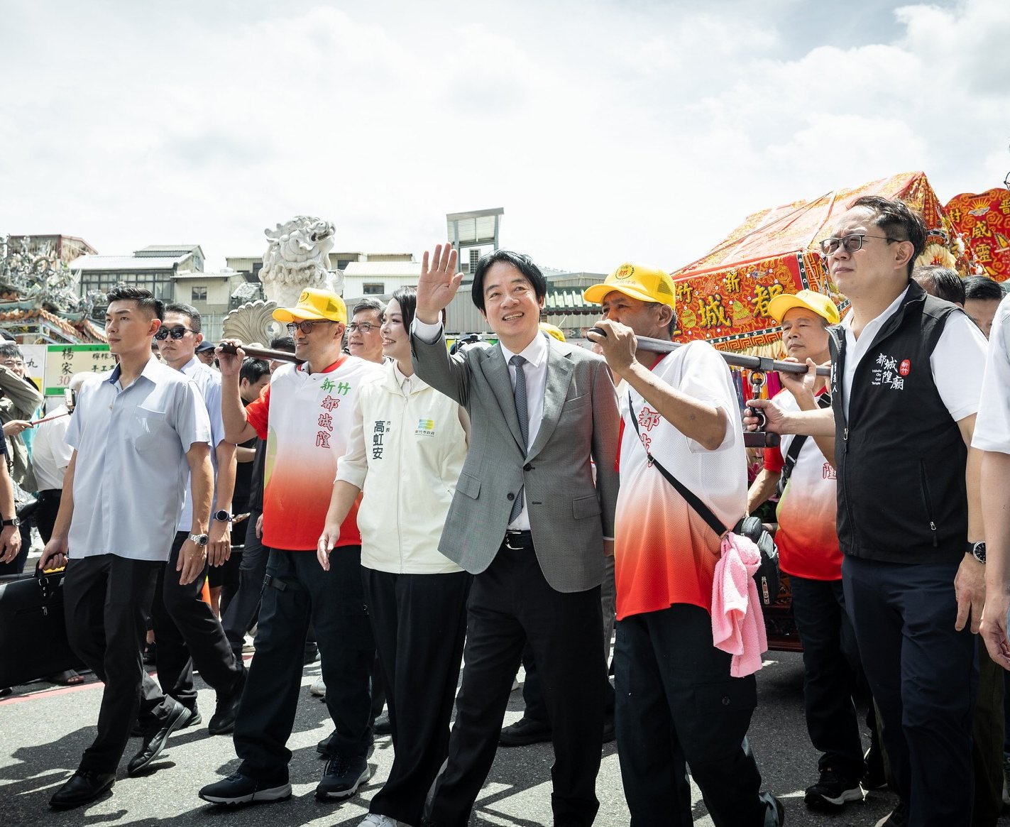 新竹》賴清德出席竹塹中元城隍祭 祈願國泰民安、新竹持續進步