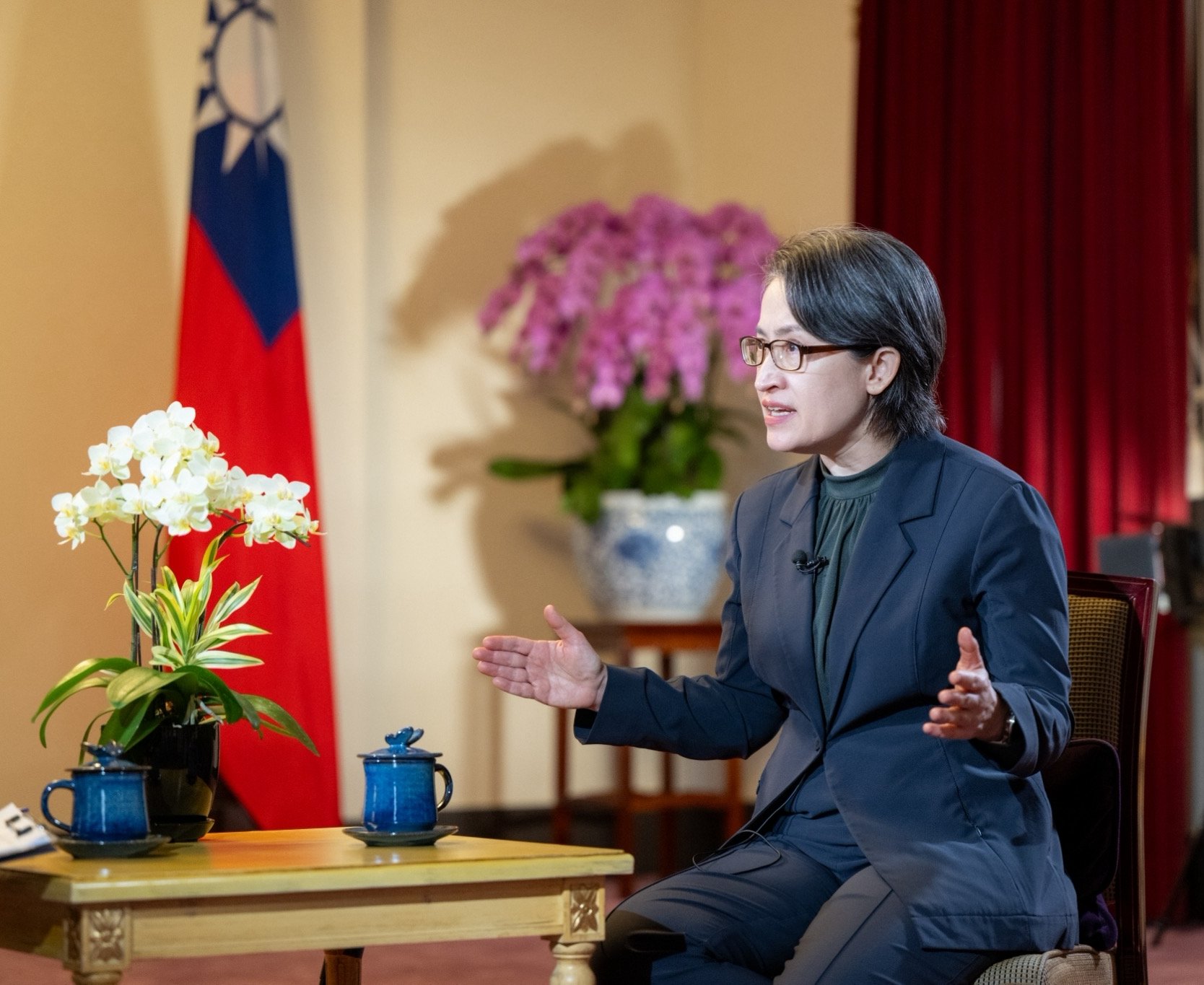 台北》蕭美琴：建構無人機防衛戰力刻不容緩 號召國人支持特別預算打造「非紅供應鏈」