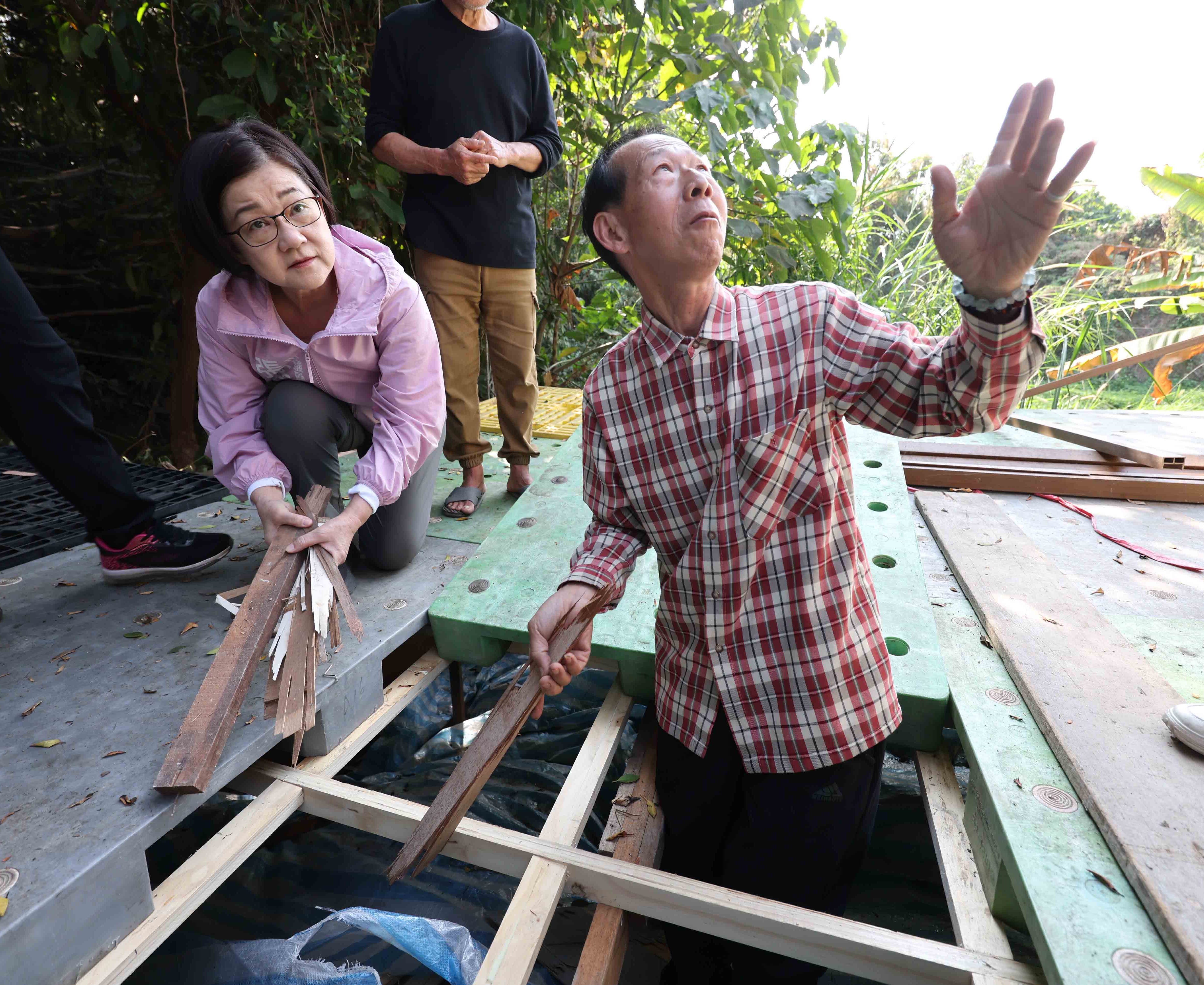 大里旱溪驚現「垃圾地基」！不肖業者違法回填裝潢廢棄物，議員怒批：罔顧人命