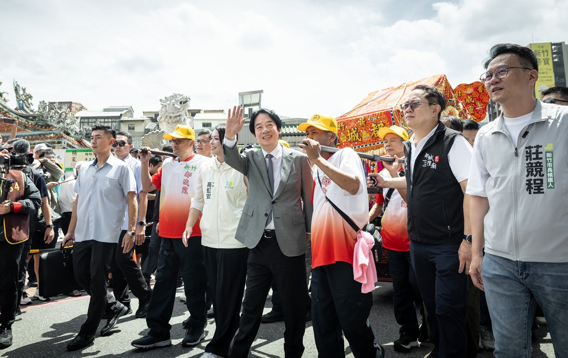 新竹》賴清德出席竹塹中元城隍祭 祈願國泰民安、新竹持續進步