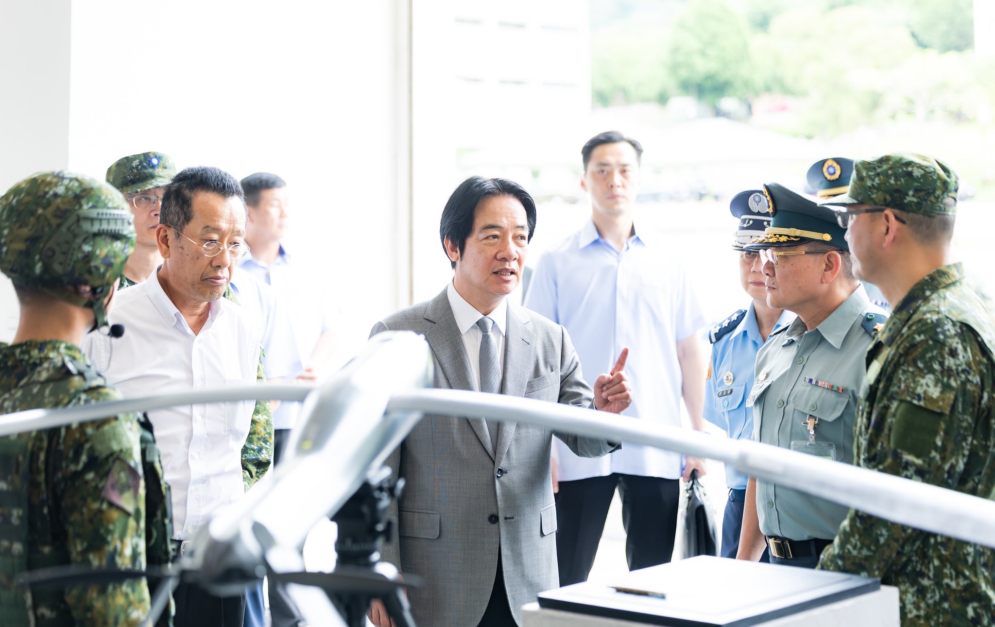 賴清德端節勗勉北部部隊：將另提特別條例或追加預算落實國防自主