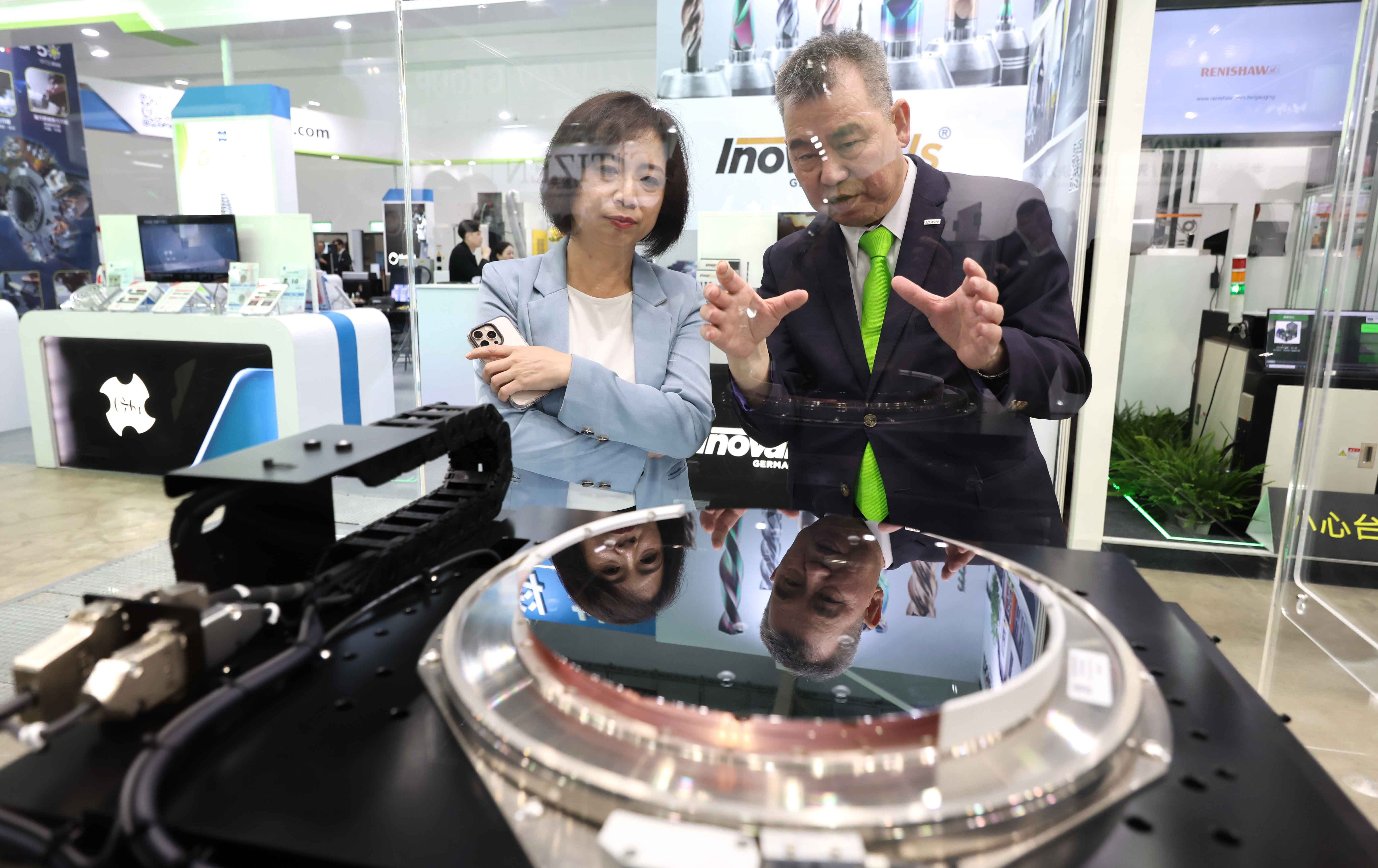 2026台灣工具機展「回家」台中 立委何欣純：穩物價、抗關稅，助產業界接軌國際