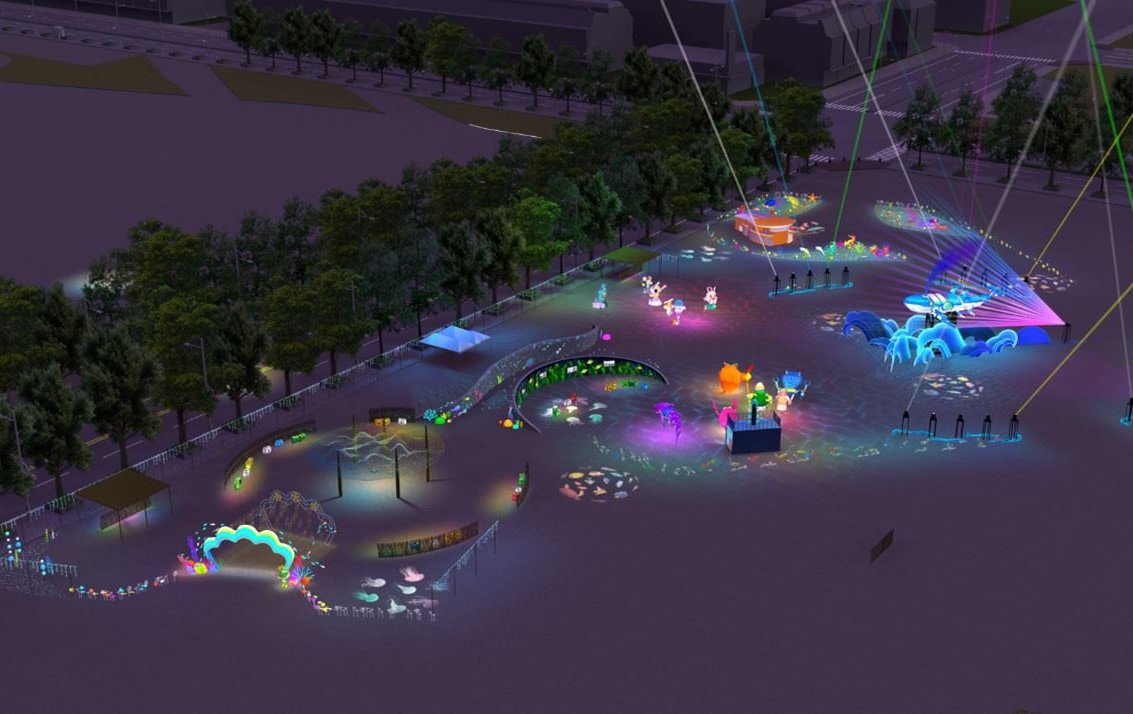 廢棄物變藝術！ 2026台灣燈會「永續海洋燈區」華麗登場