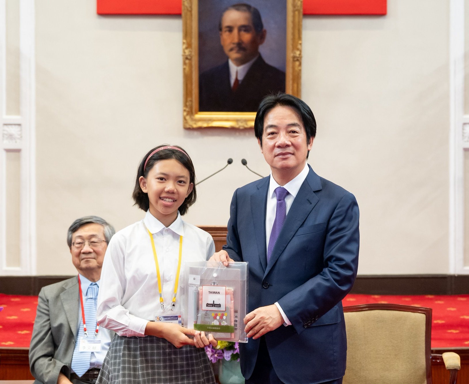 台北》接見第66屆全國科展得獎師生 賴清德期勉學生善用AI跨域學習