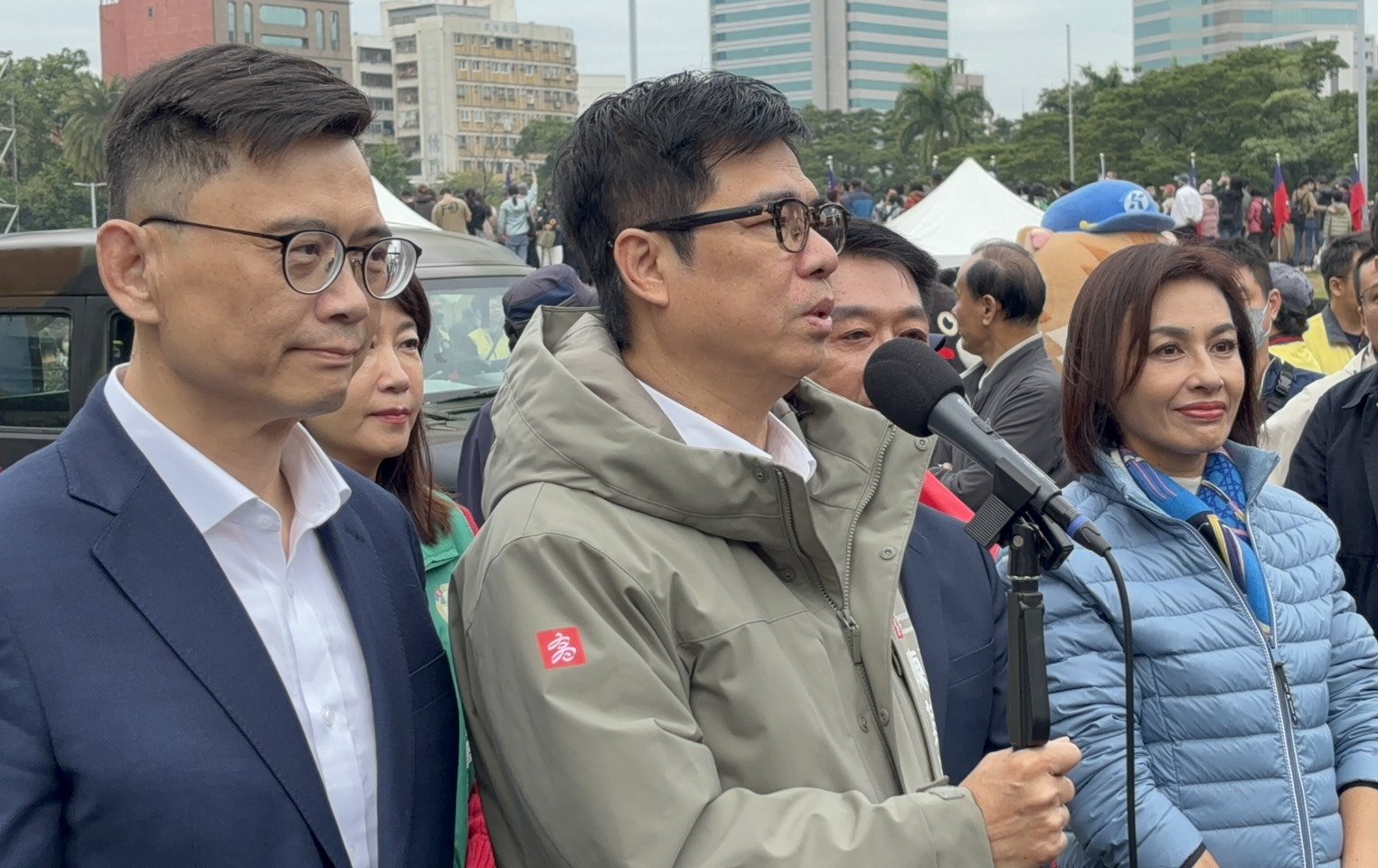 中共環台軍演破壞台海穩定 陳其邁：希望朝野和諧共同支持國軍