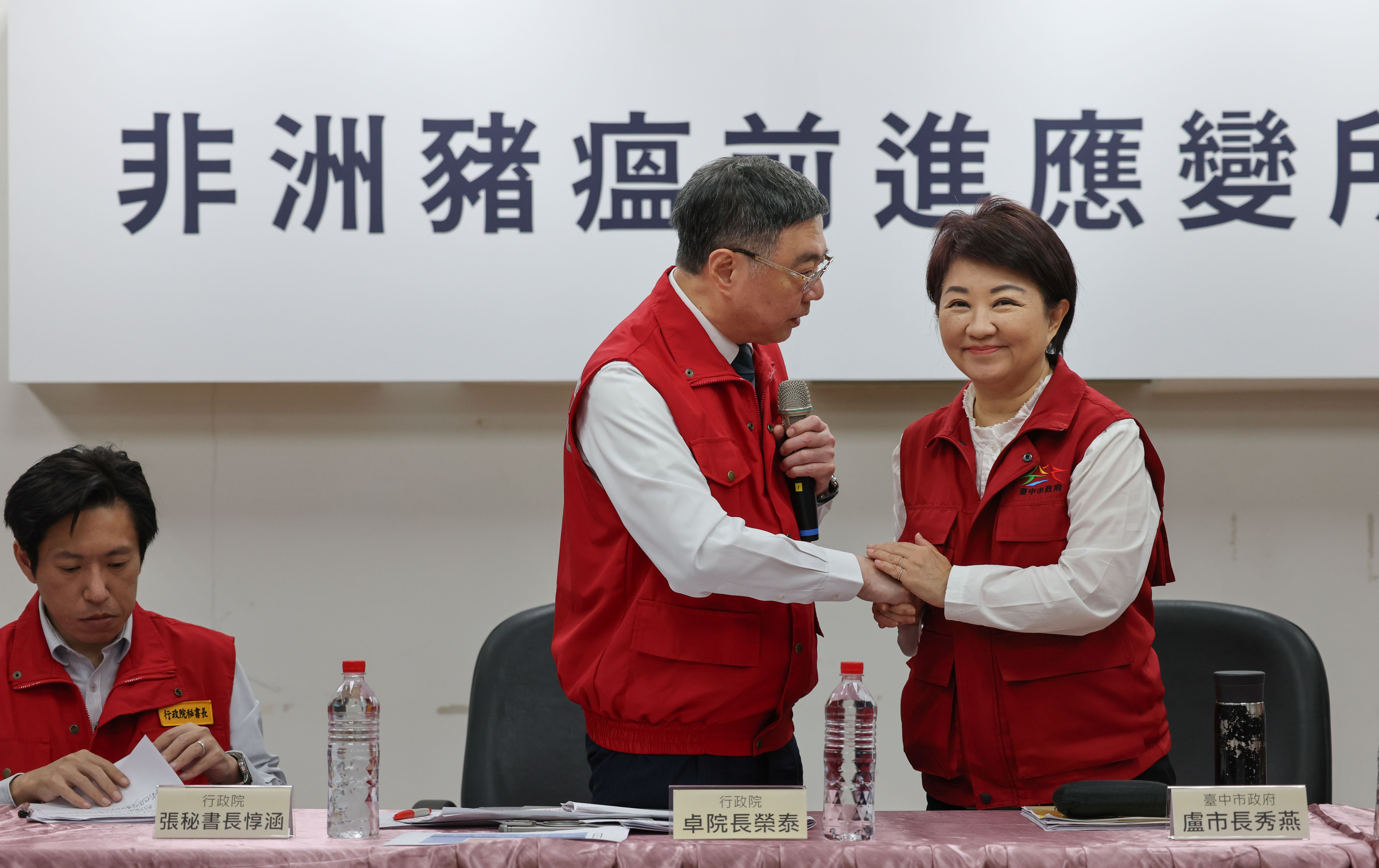 卓榮泰：黃金72小時全力圍堵非洲豬瘟　中央地方聯手防疫  不讓努力白費