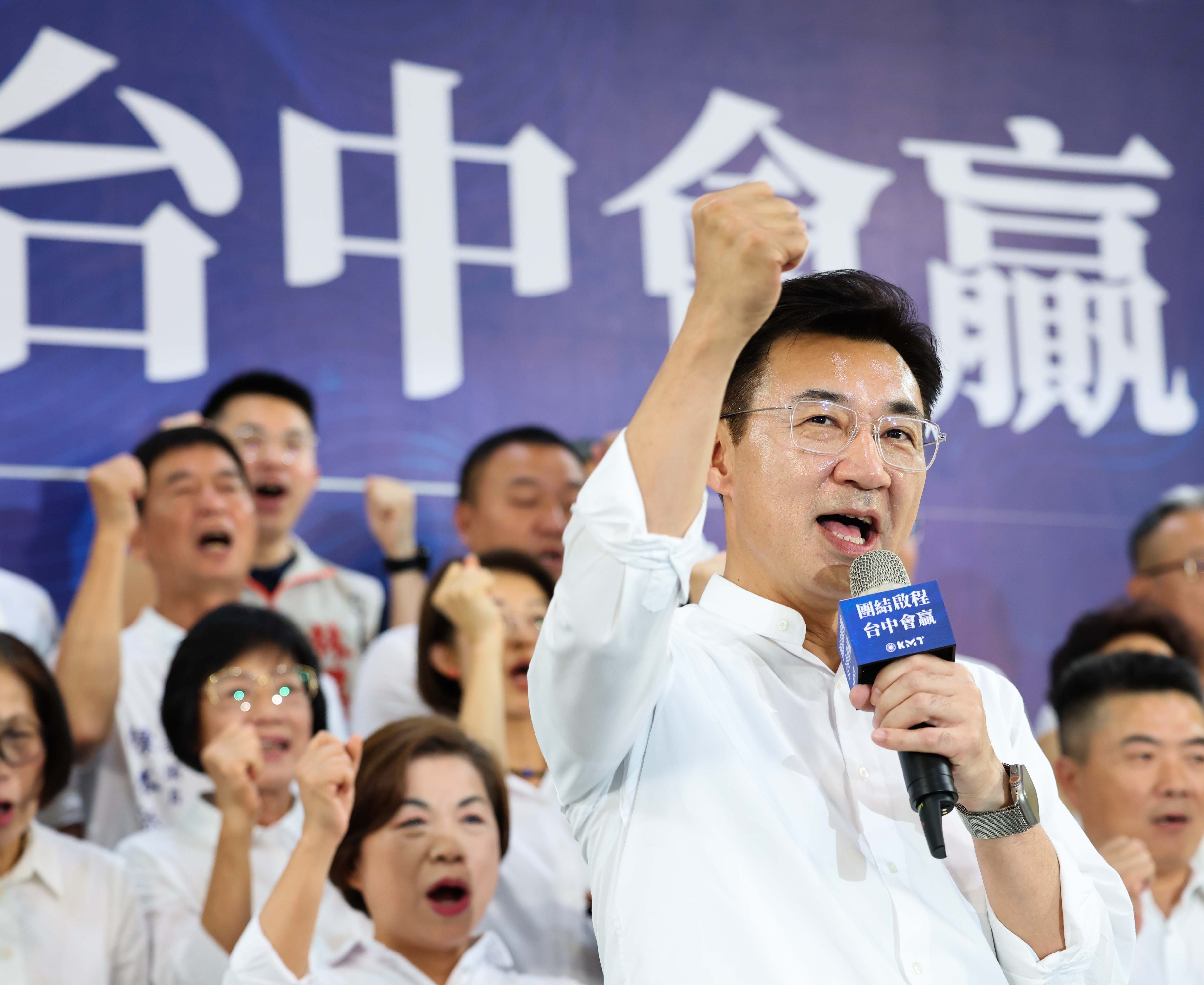 九合一大選》國民黨大團結！楊瓊瓔傾力支持江啟臣：共築台中勝選防線
