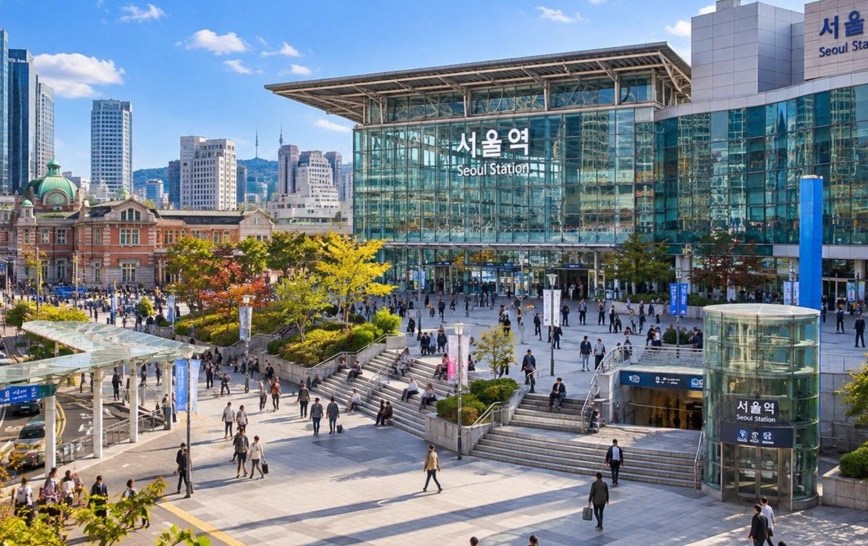 首爾站廣場11月起劃設禁酒區 2027年3月開罰5萬韓元