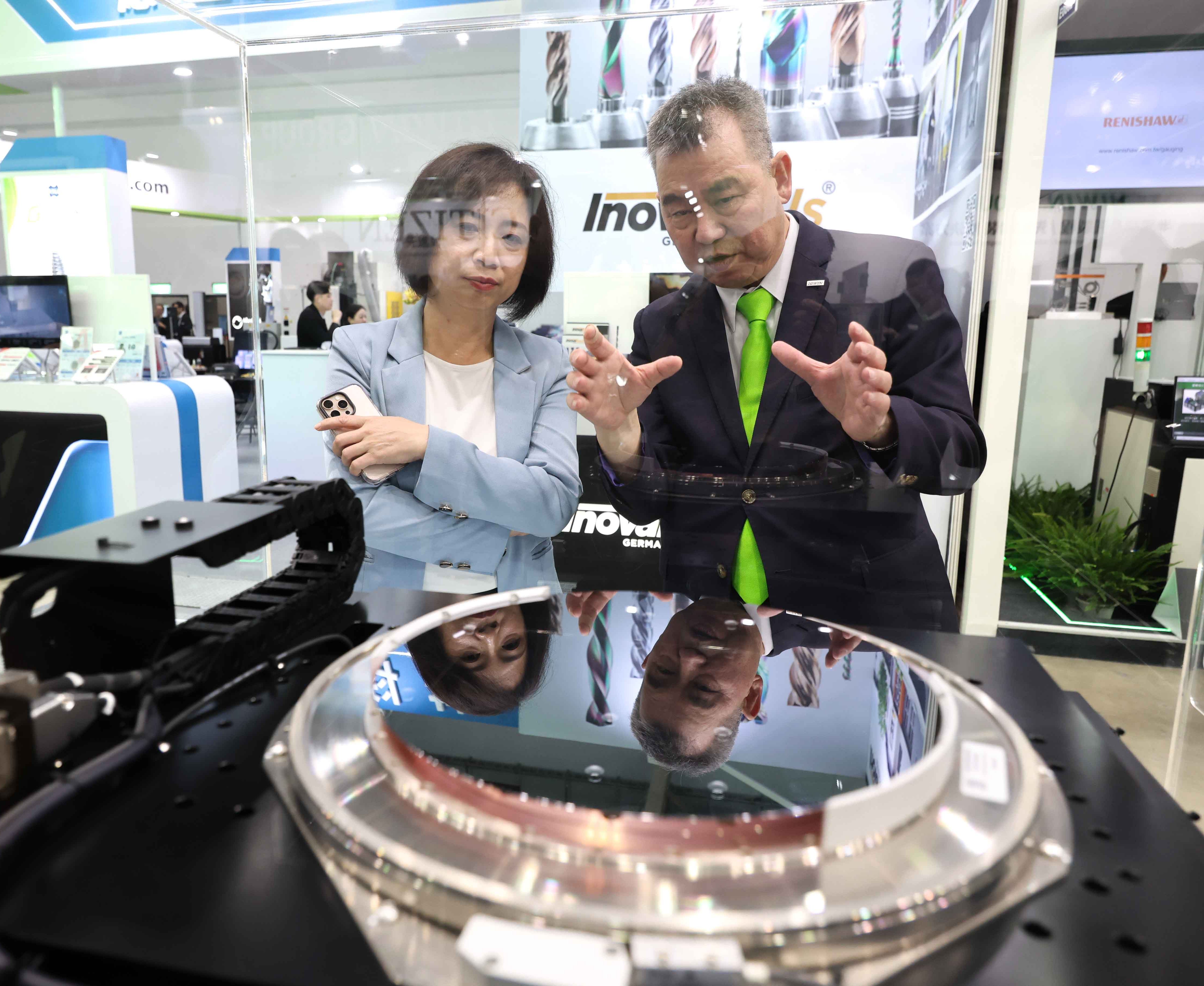 2026台灣工具機展「回家」台中 立委何欣純：穩物價、抗關稅，助產業界接軌國際