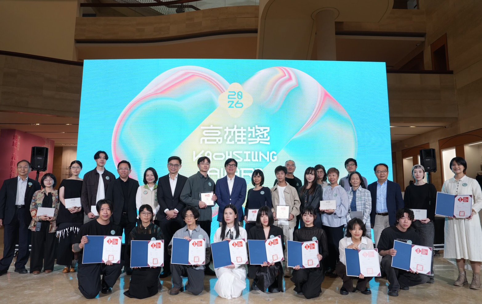 高雄獎30週年頒獎典禮揭幕 陳其邁：城市文化轉型重大里程碑