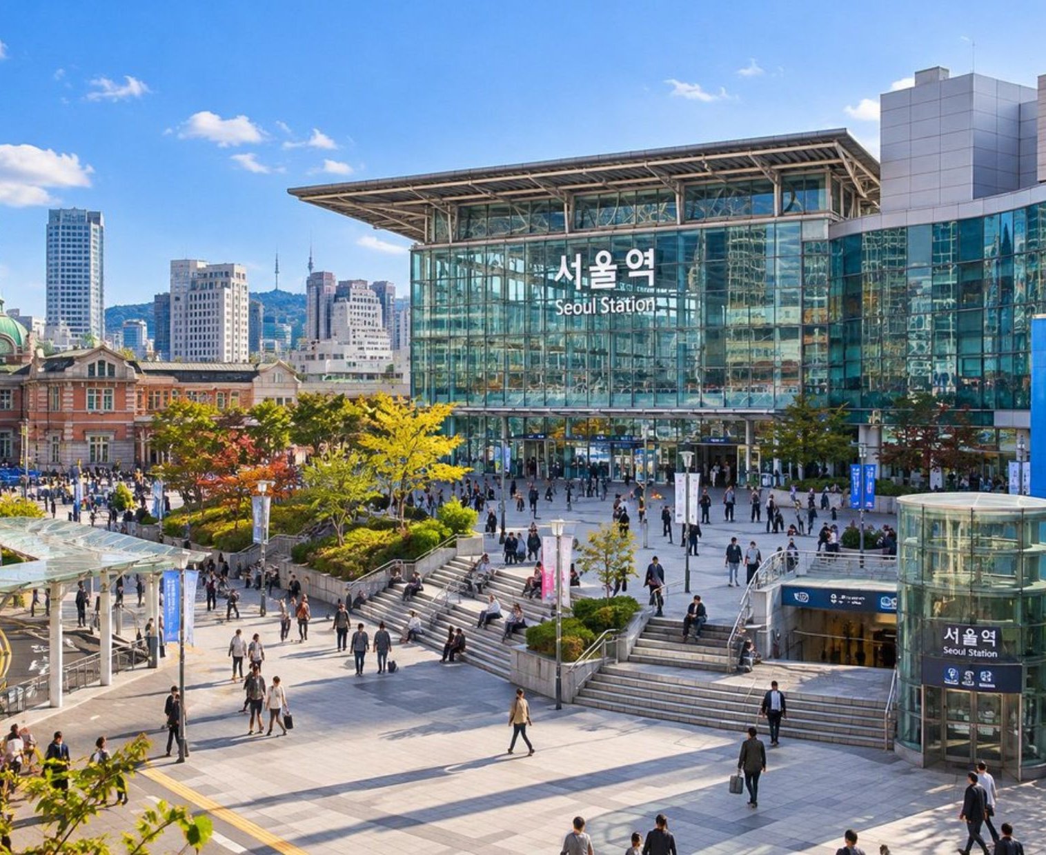 首爾站廣場11月起劃設禁酒區 2027年3月開罰5萬韓元