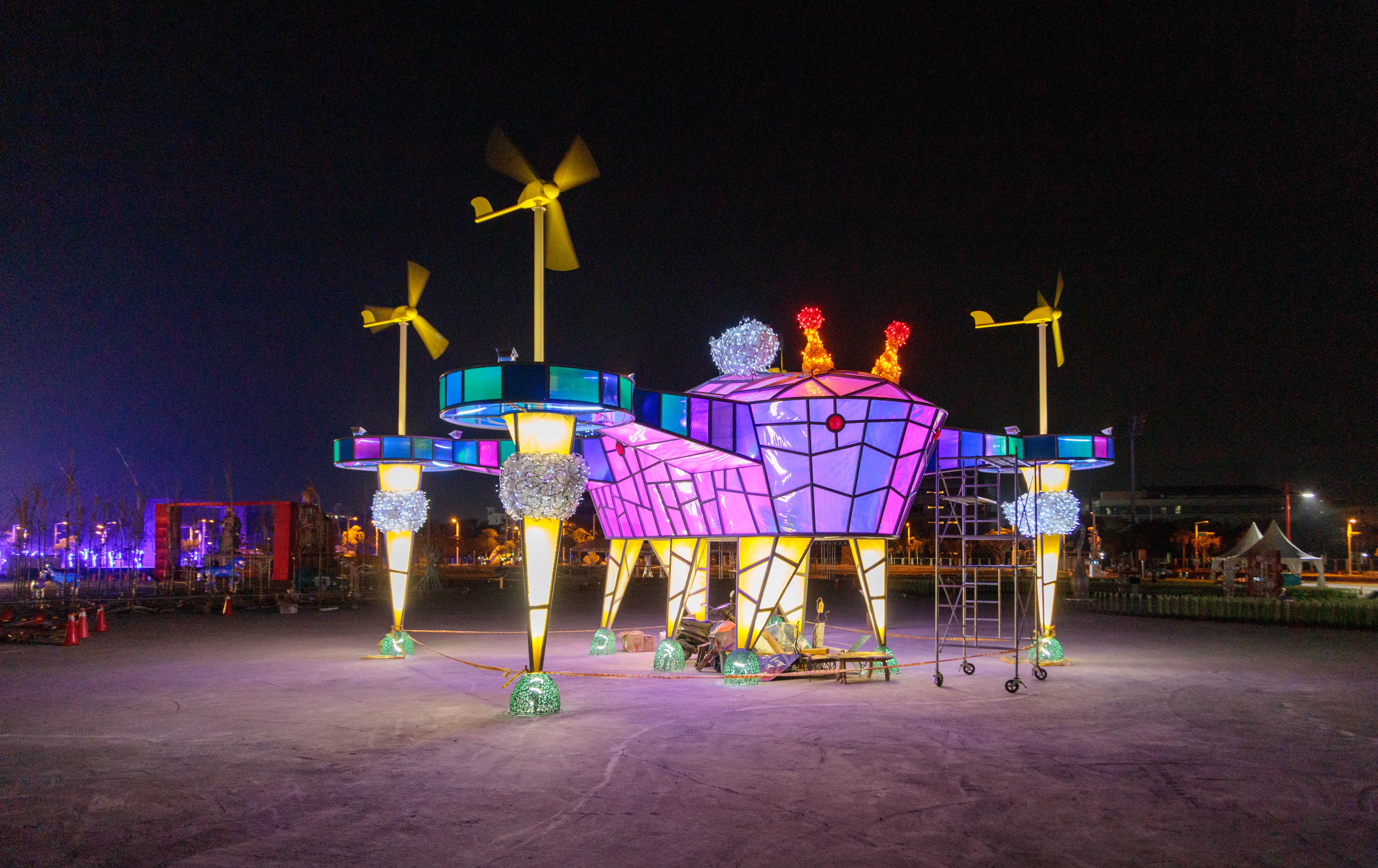 2026台灣燈會在嘉義搶先看！ 巨型火箭、無人機方舟點亮智慧農業新願景