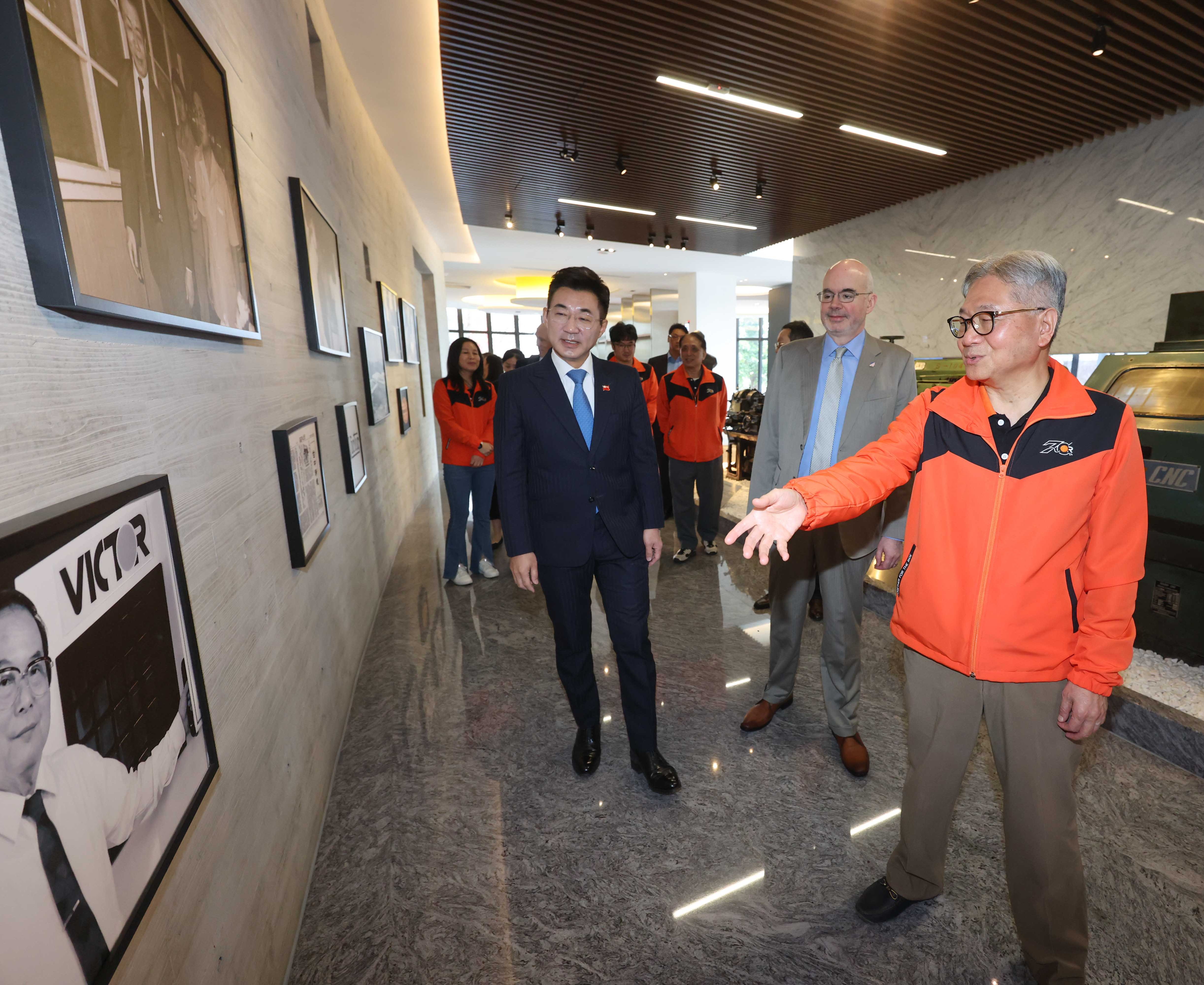 把AIT帶進工廠！江啟臣力推「隱形冠軍」外交 讓世界看見臺中實力