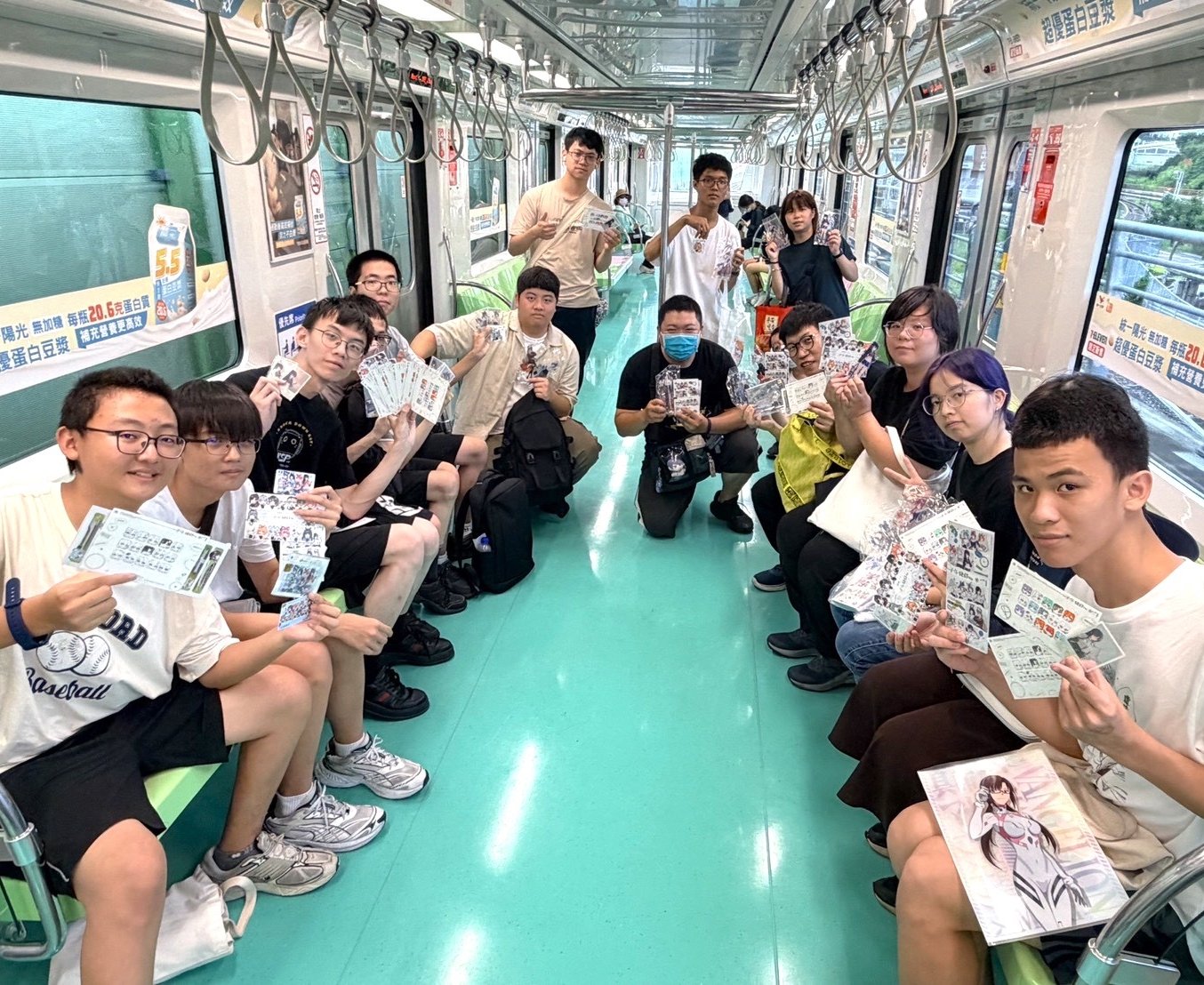台中》中捷聯名VTuber活動告捷 首5日運量增24%周邊營收破250萬