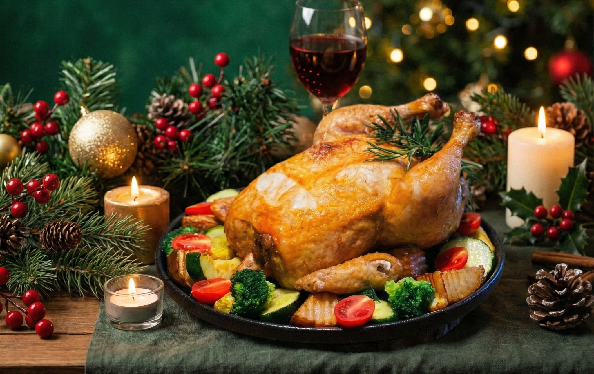 城市冬日慶典登場！享得道Hotel攜手沐青餐廳 打造「烤雞盛宴×零卡派對」玩轉聖誕跨年