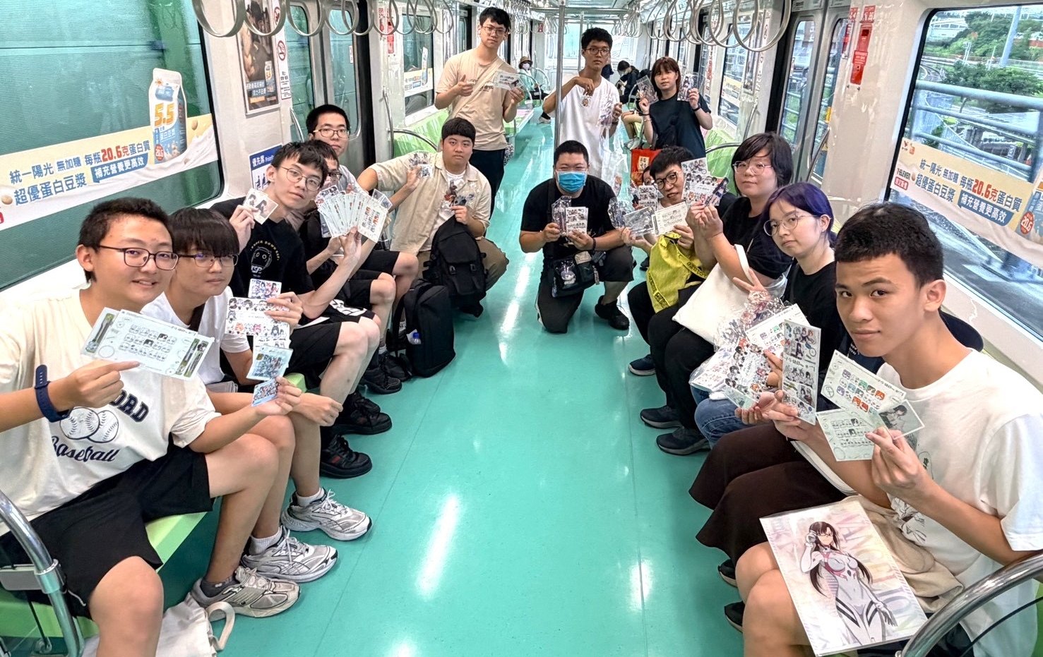 台中》中捷聯名VTuber活動告捷 首5日運量增24%周邊營收破250萬