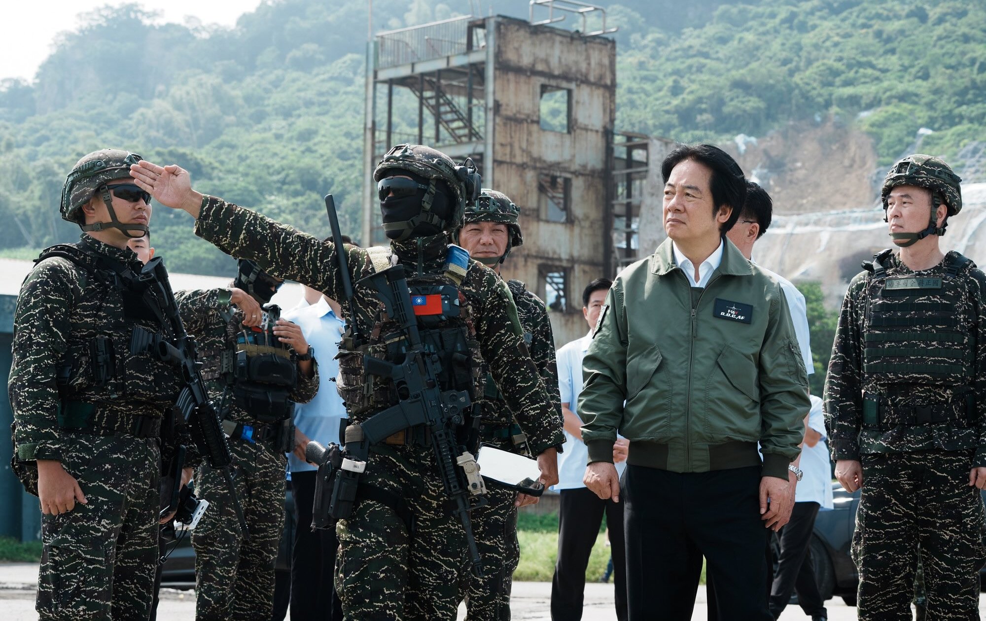 高雄》總統視導「漢光42號演習－濱海打擊及近岸防禦」