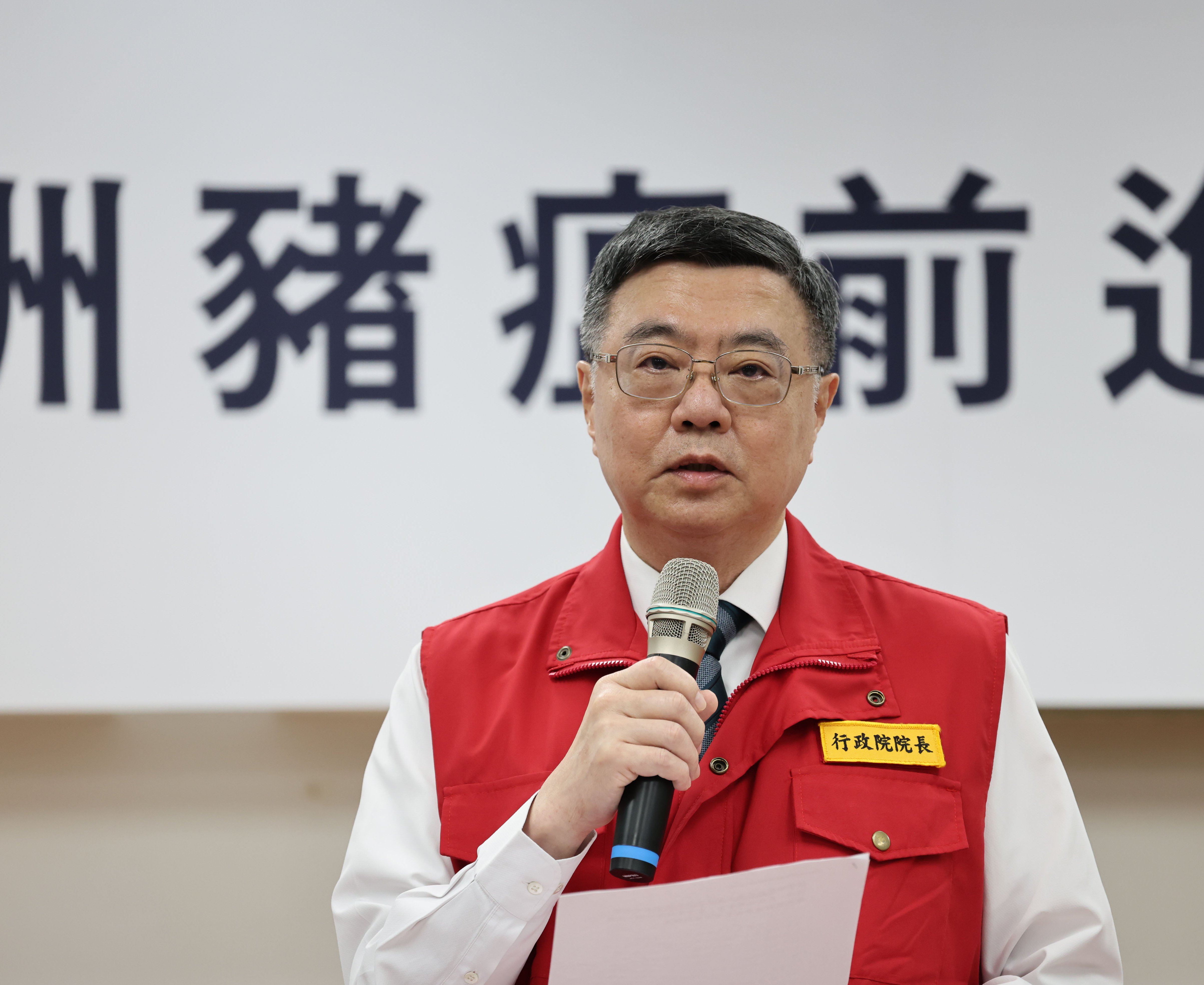 卓榮泰：黃金72小時全力圍堵非洲豬瘟　中央地方聯手防疫  不讓努力白費