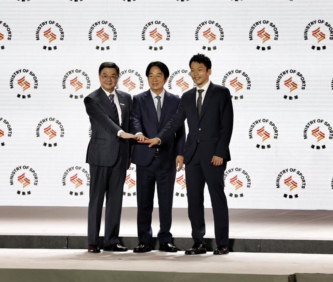 運動部成立   雙金李洋部長肩負使命推動臺灣體育新未來