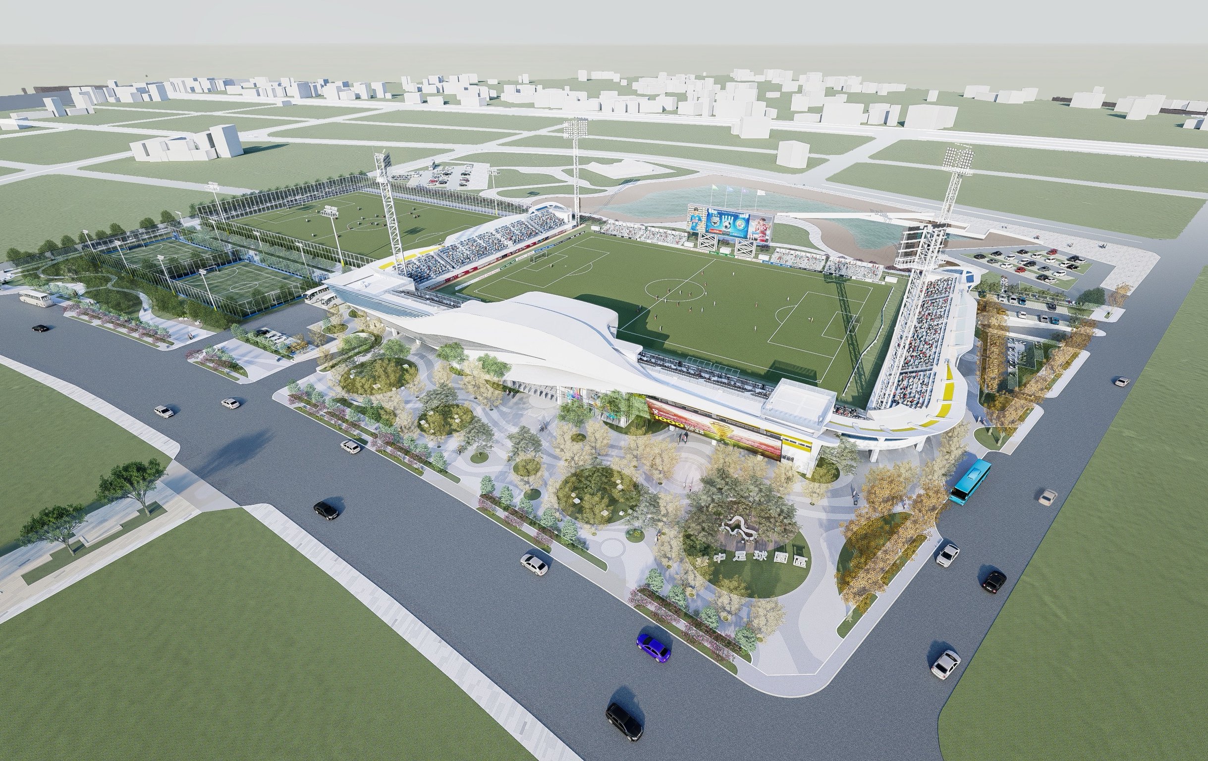 全台首座國際足聯認證球場在台中！ 力拼年底完工