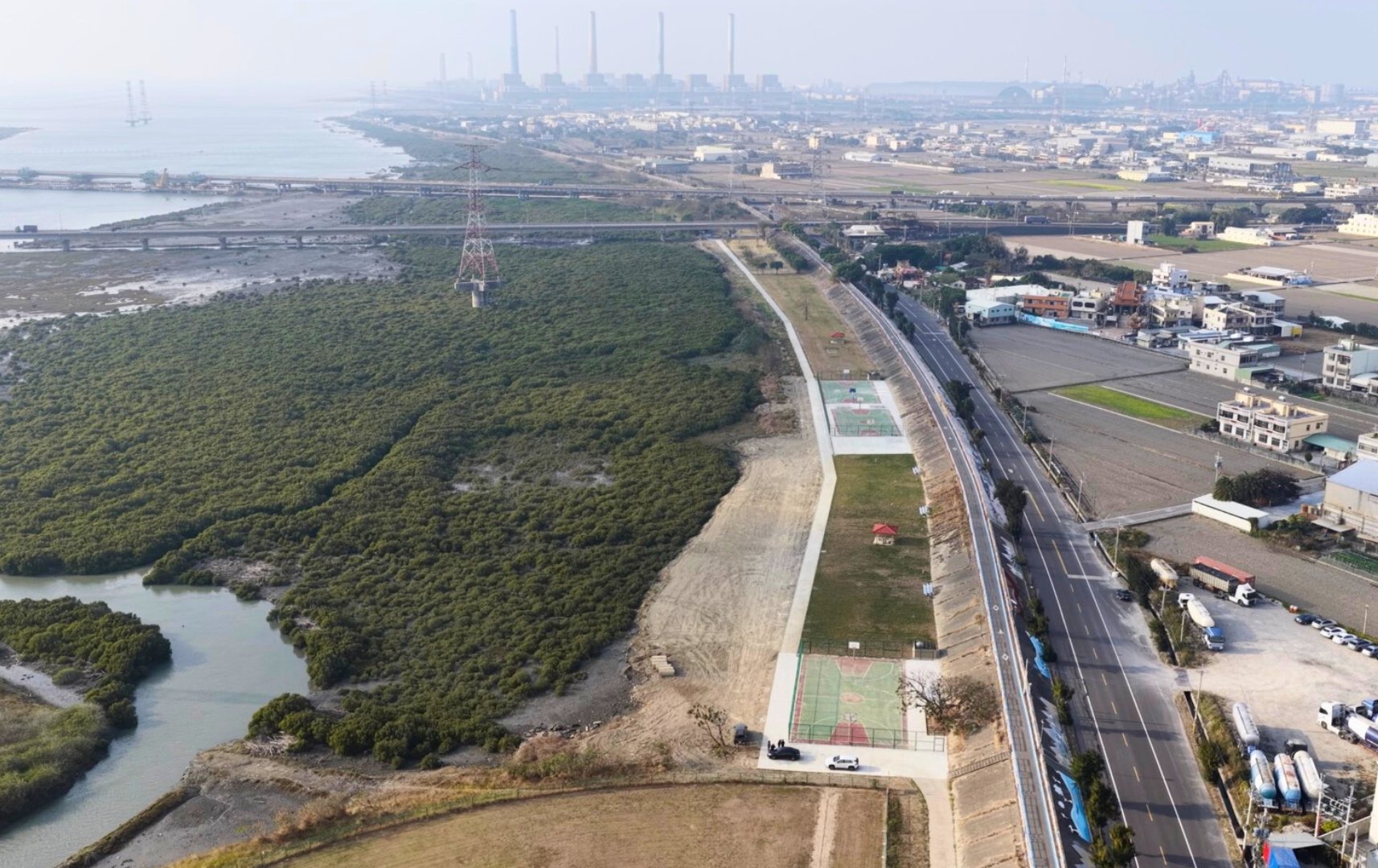 台中「酷運動」再升級！ 龍井1公里河濱運動廊帶華麗變身