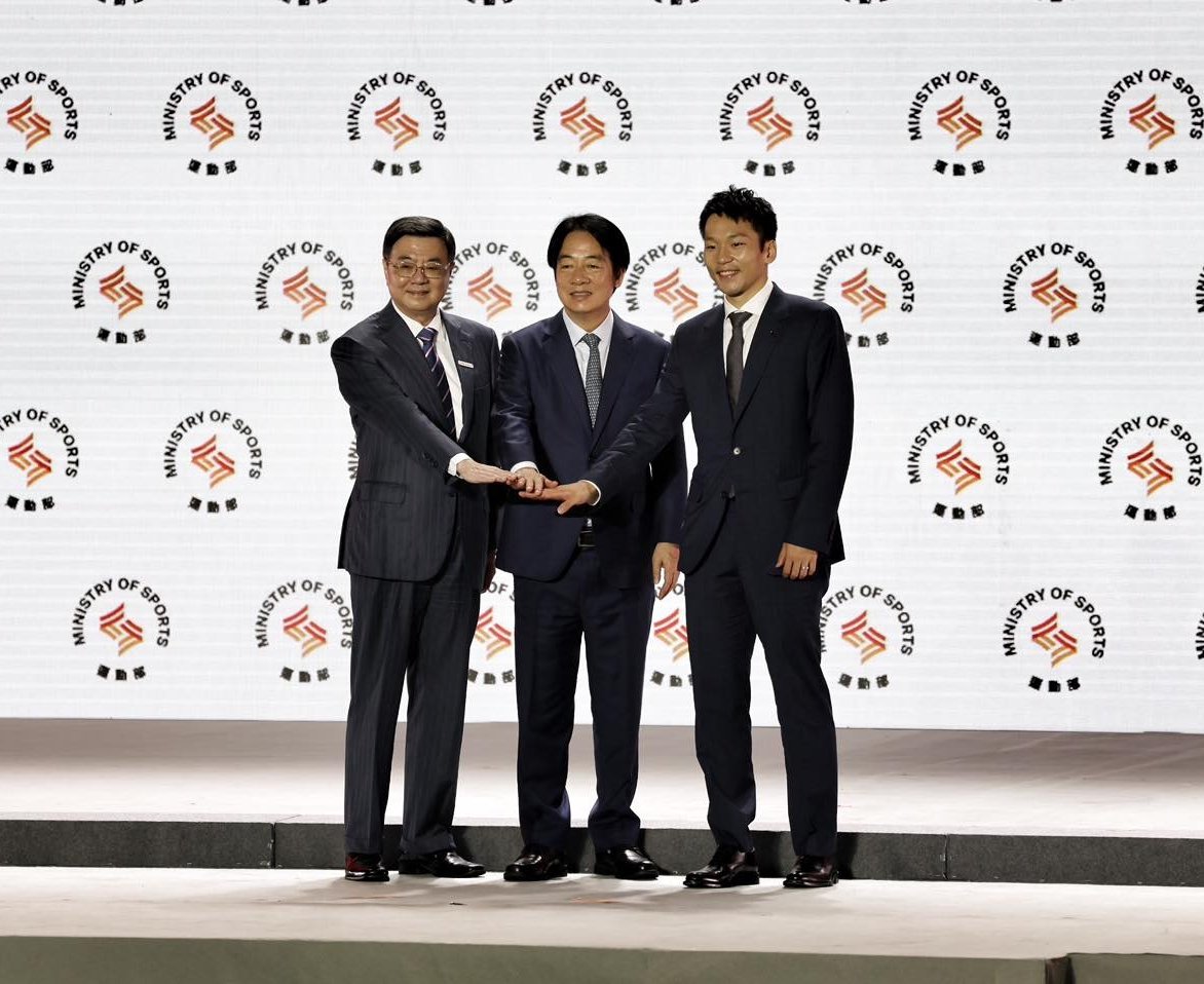 運動部成立   雙金李洋部長肩負使命推動臺灣體育新未來