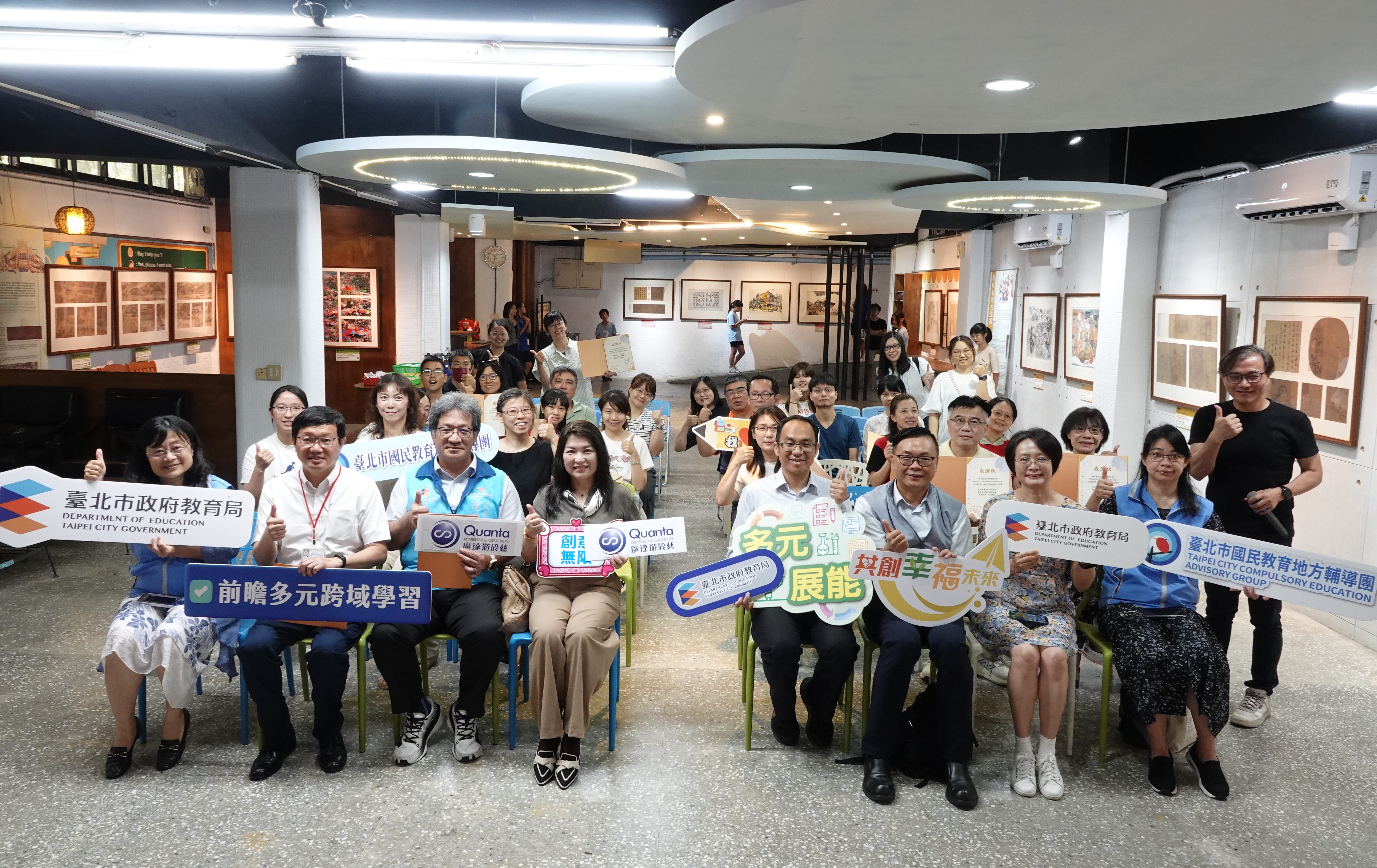 課堂搬到菜市場！北市13校「游於藝」成果展 導覽小尖兵用藝術「說」出千年風俗