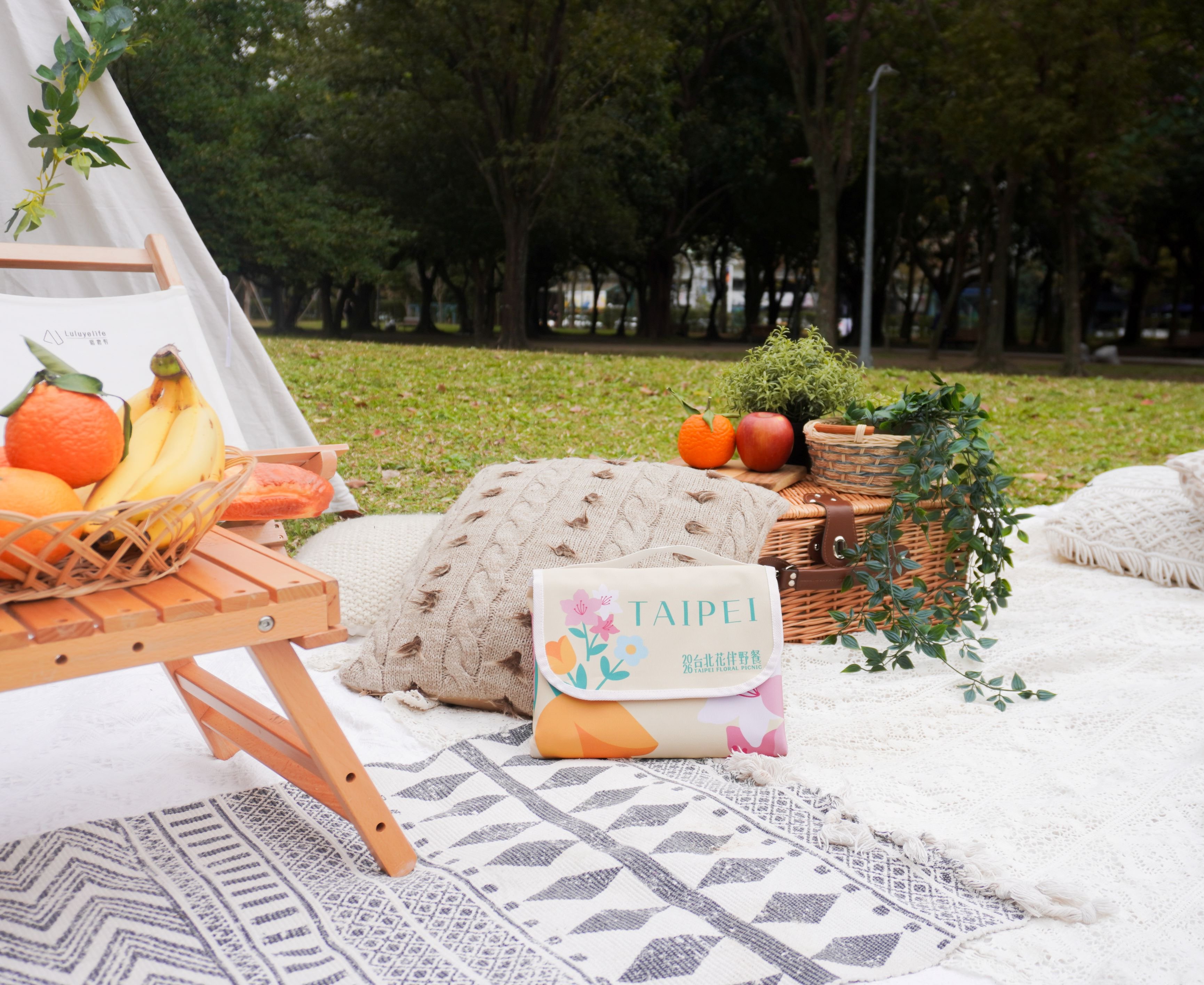 6米皮卡丘大安森林公園現身！ 2026台北花伴野餐3/28登場 報名搶限定野餐墊