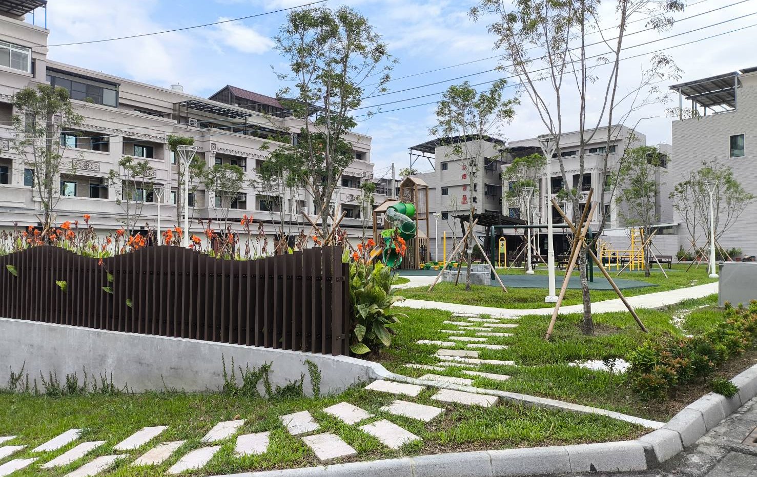 高雄橋頭公兒10公園正式開放 親子休憩新選擇