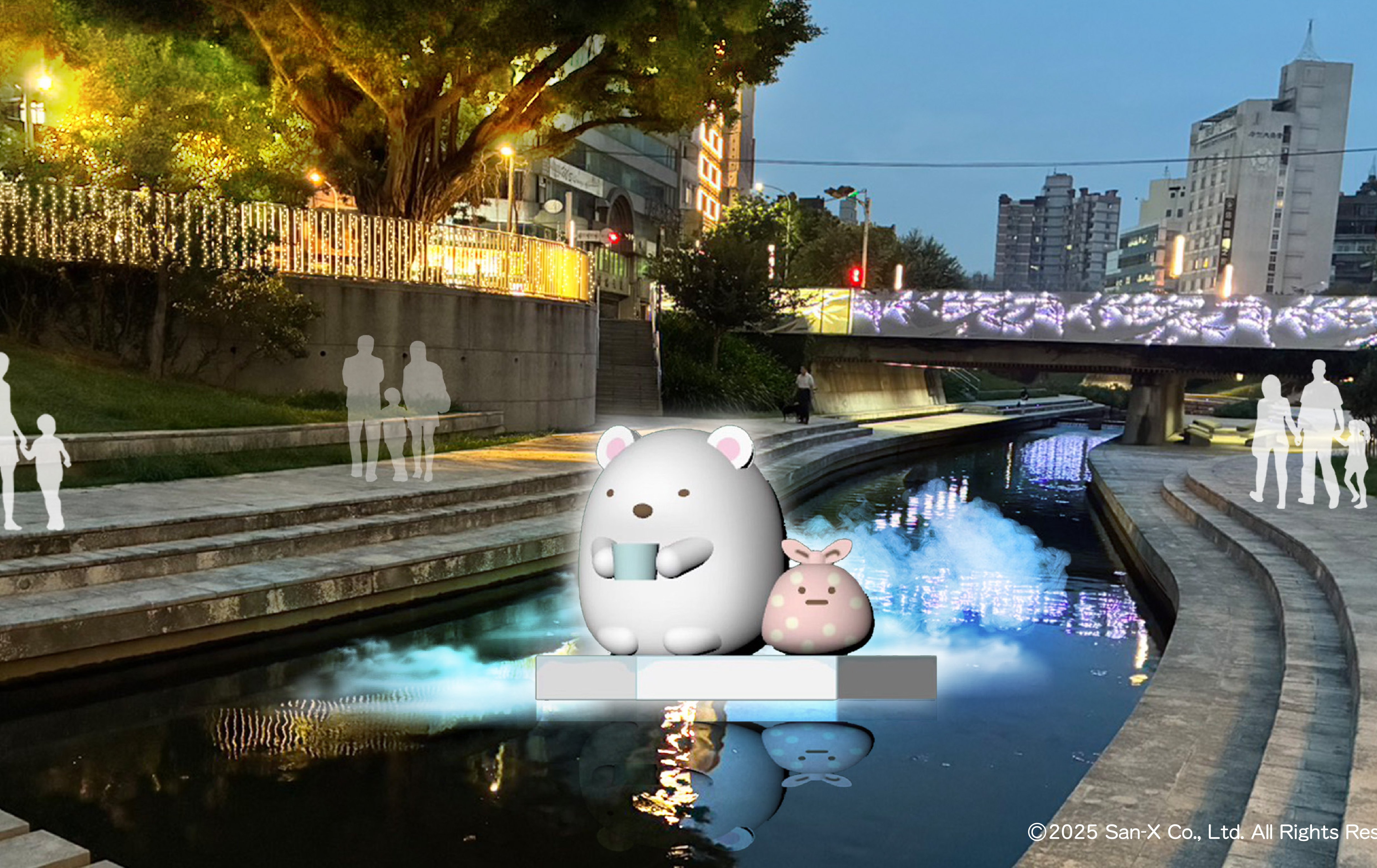 台中耶誕嘉年華甜心登場！角落小夥伴療癒坐鎮 18米「珍甜」耶誕樹閃耀