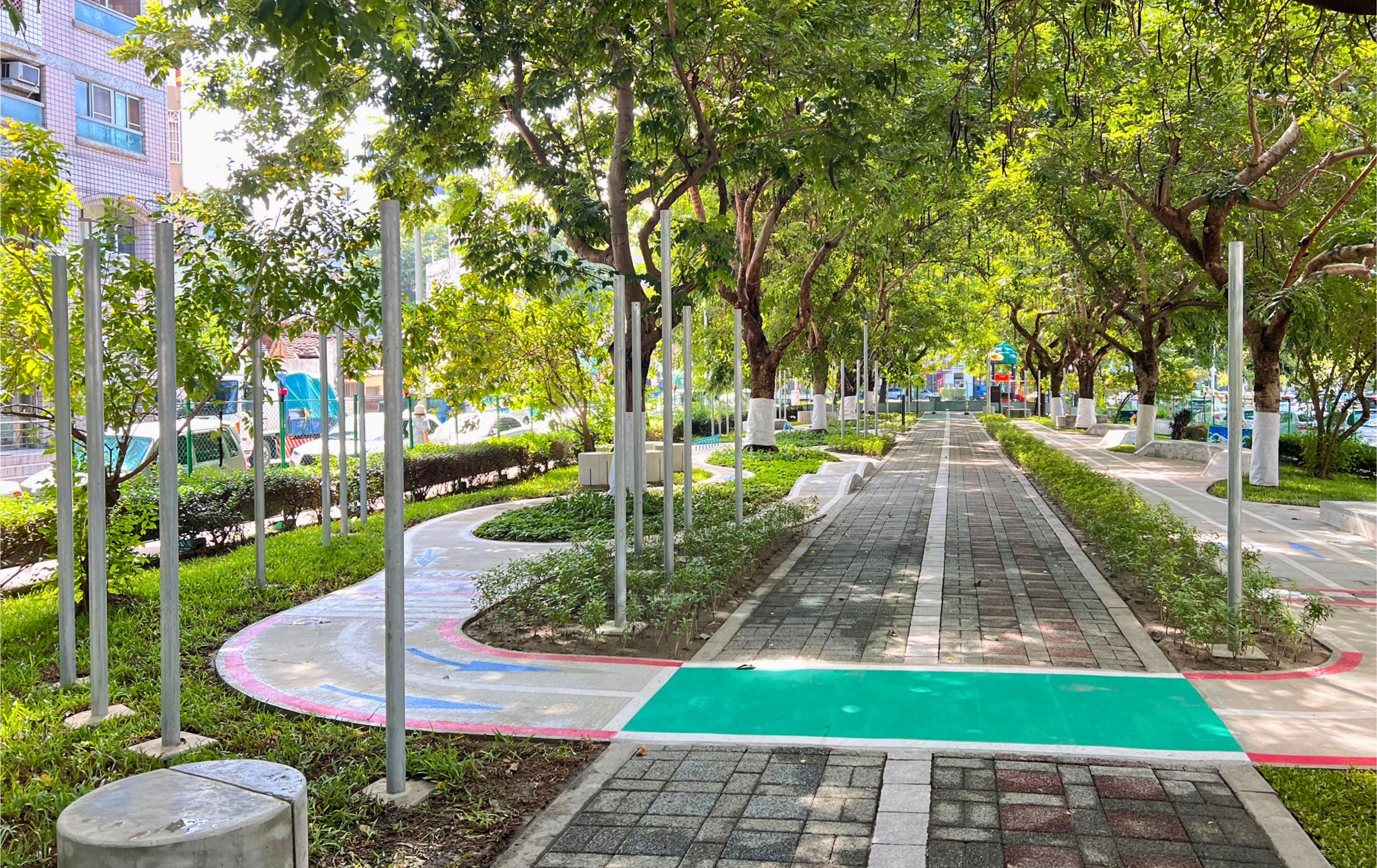 臺中橋下、綠園道大變身！兩座親子滑板場開放 晴雨都能玩