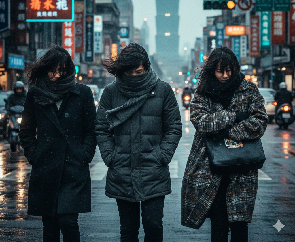 首波強烈冷氣團元旦來襲 下探9度 專家提醒「暖身護心」關鍵