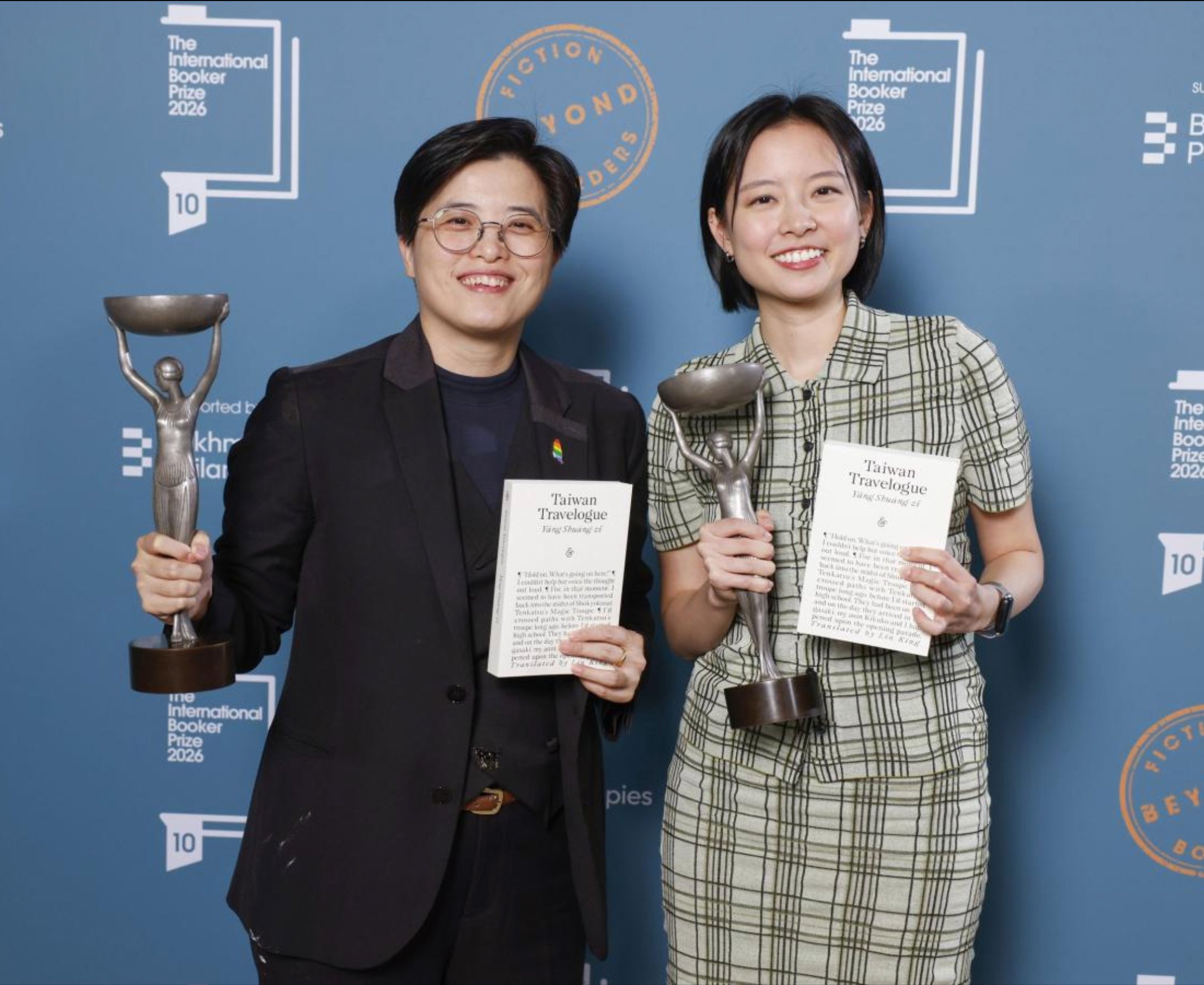 台灣文學歷史新頁！楊双子《臺灣漫遊錄》勇奪國際布克獎   華語小說首度登頂