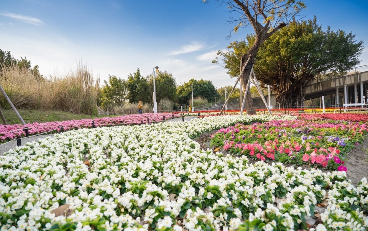 2026走春首選台中！ 21條花海大道與29處亮點公園璀璨登場