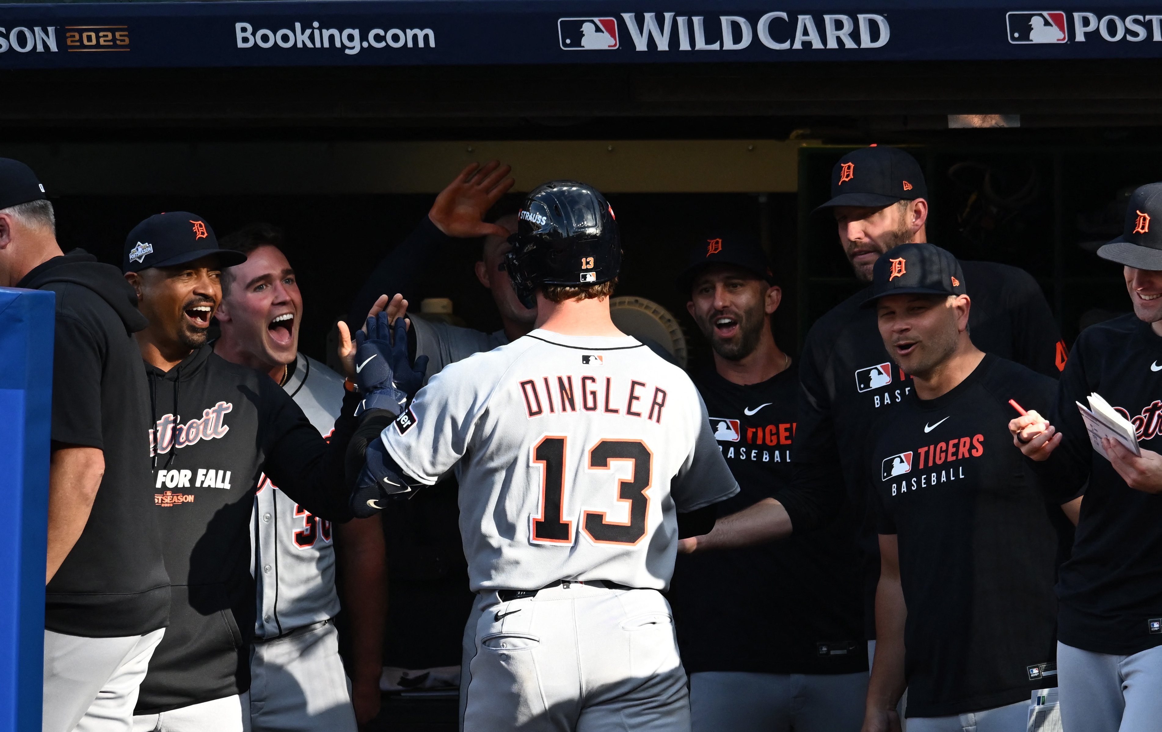 MLB季後賽》老虎6：3斬守護者晉級分區系列賽  丁格勒關鍵全壘打建功