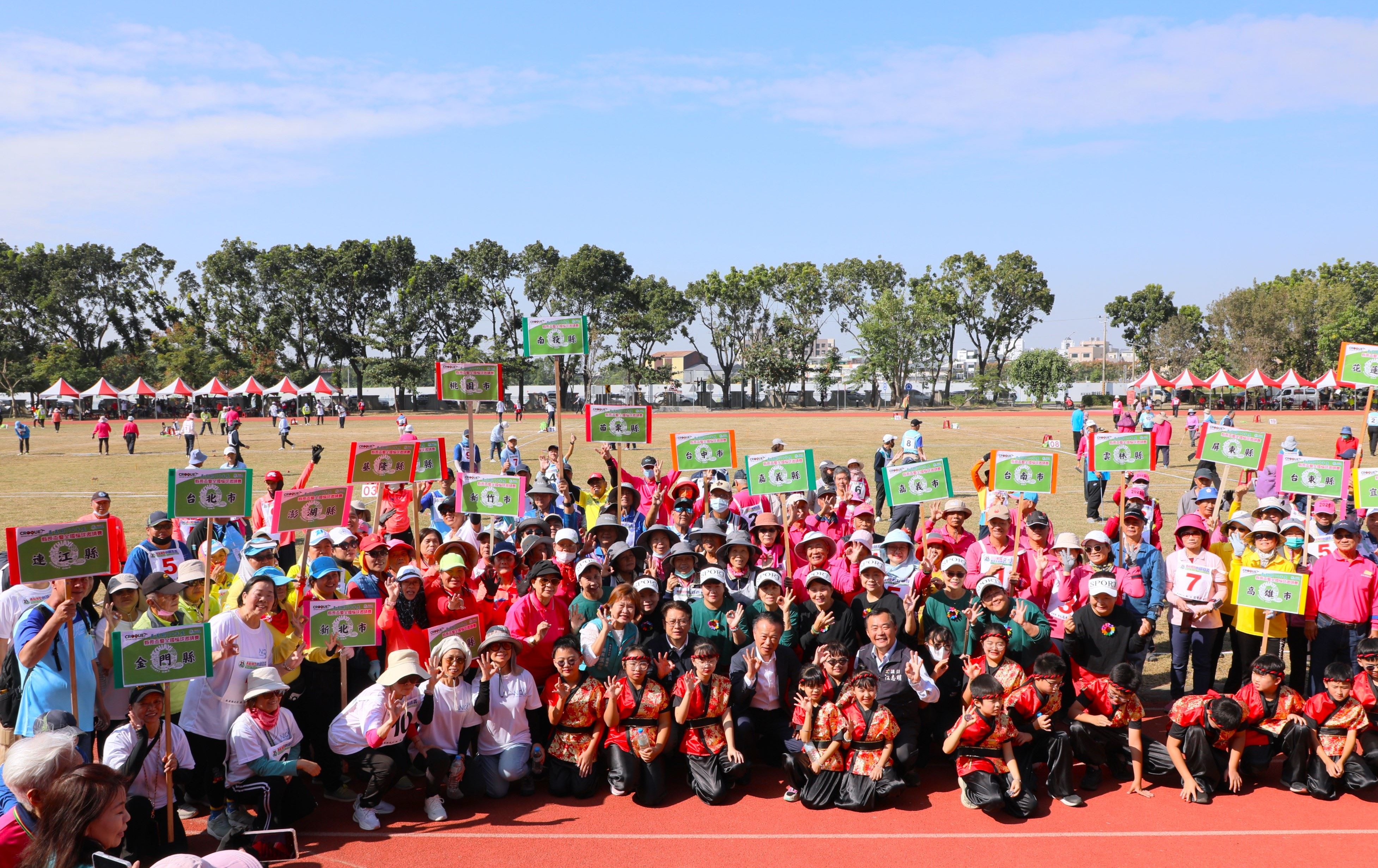 90歲球友熱血揮桿！全國槌球邀請賽嘉義開戰  95隊尬球技