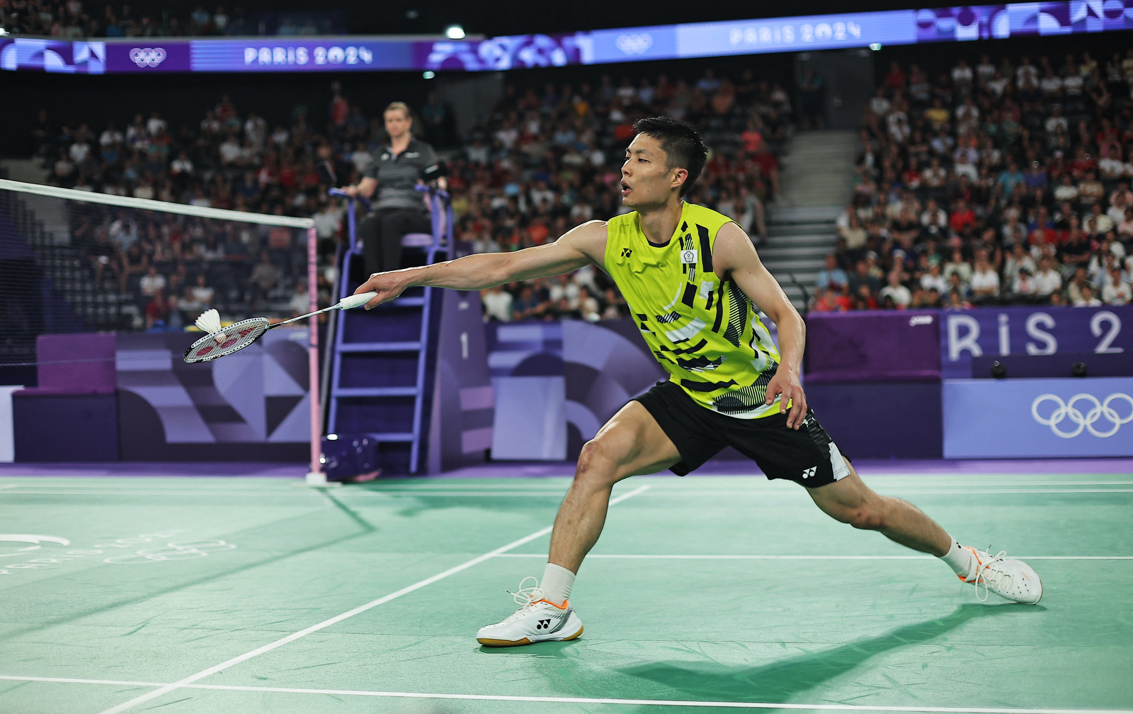 羽球》周天成晉級16強 將迎戰前世界球王斯里坎特