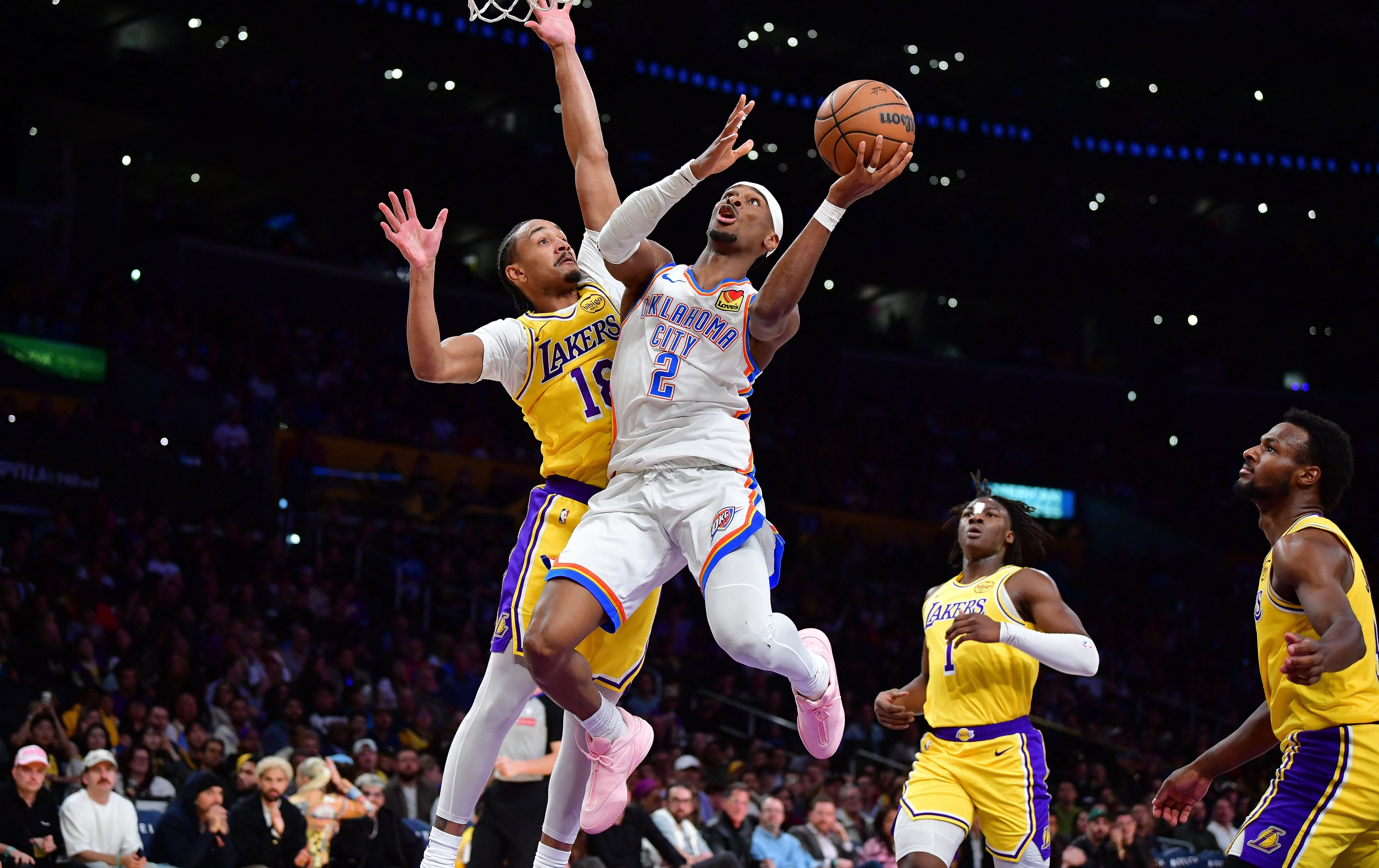 NBA》雷霆123：87痛擊殘陣湖人　西區龍頭僅差一步到手