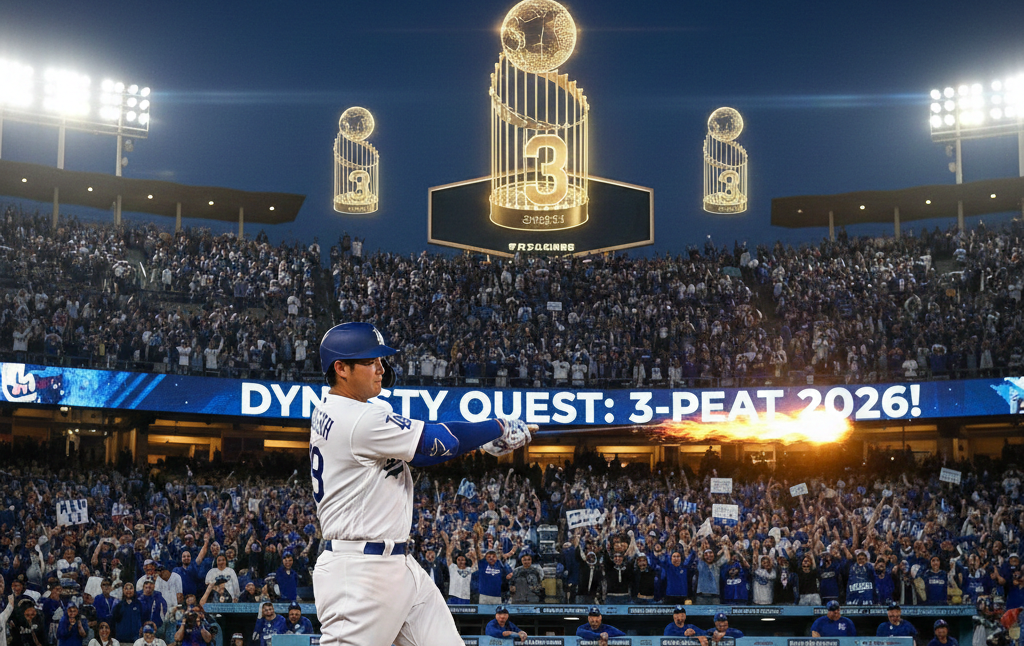 三連霸近在咫尺！ 數據權威看好道奇制霸2026球季