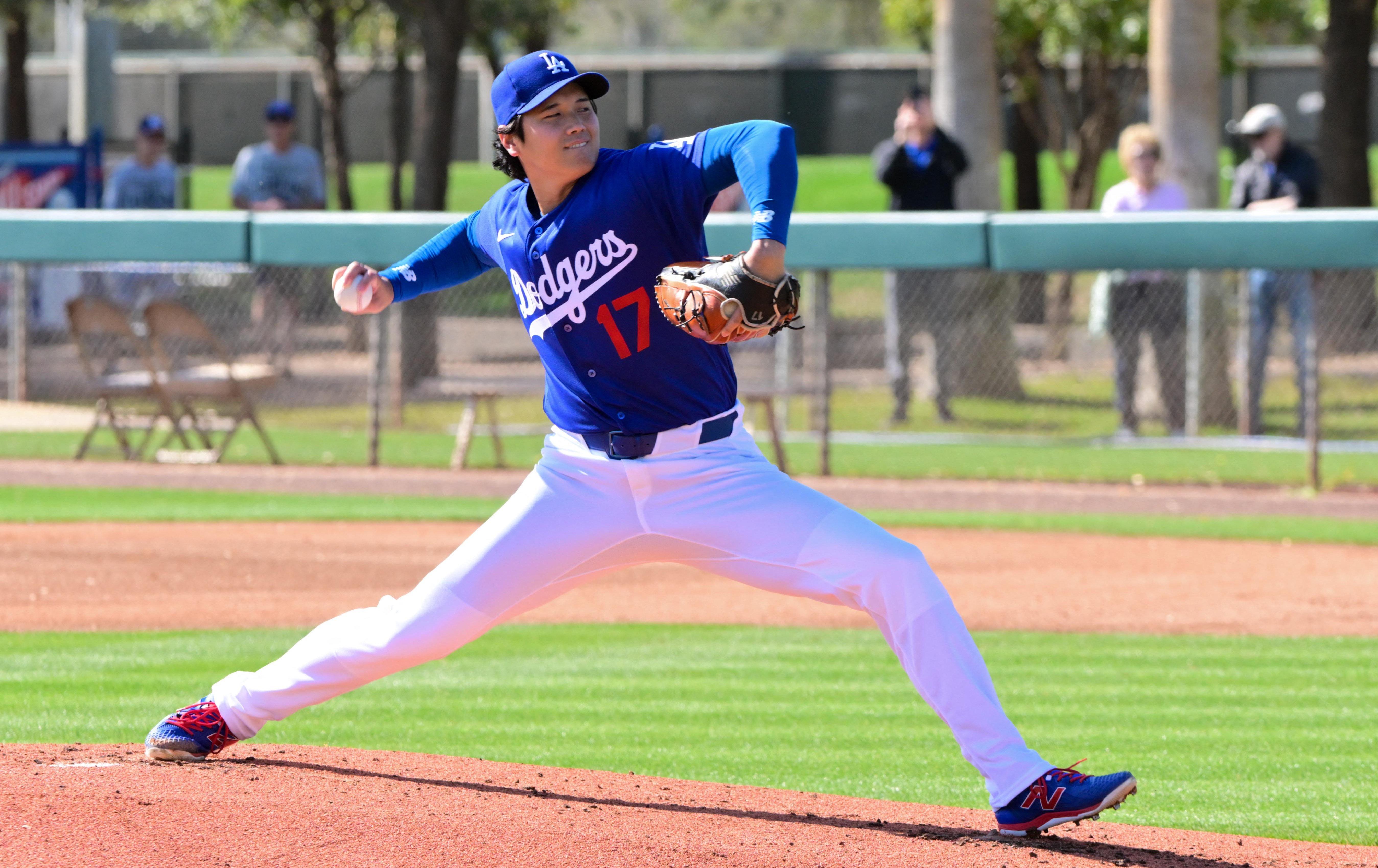 MLB》無視亞利桑那酷暑！大谷翔平熱身賽強勢首發，飆速161公里震懾巨人