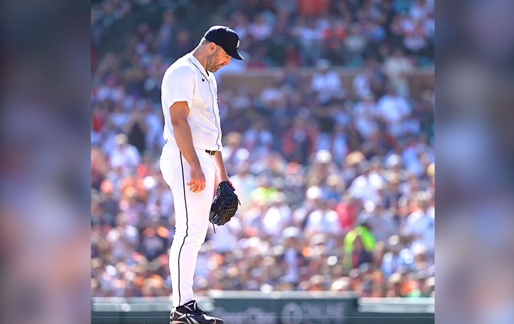 MLB》傳奇強投最後一舞 韋蘭德告別戰愛女登丘安慰 牽手退場展現鐵漢柔情