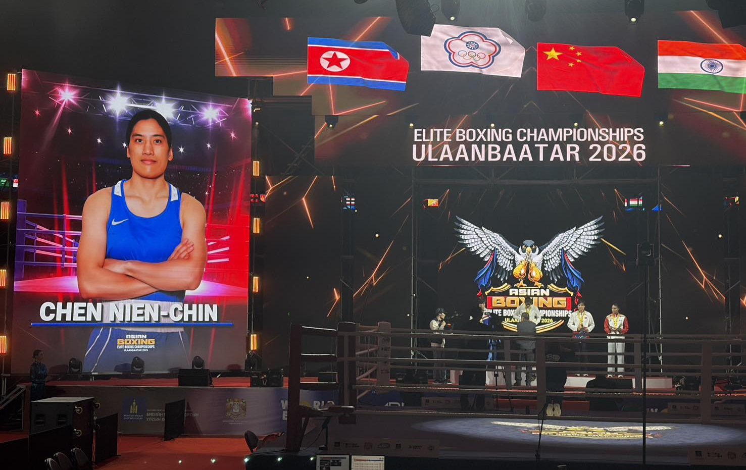 拳擊亞錦賽》克服首回合落後大逆轉！「拳擊女王」陳念琴擊退北韓強敵 勇奪生涯第2金