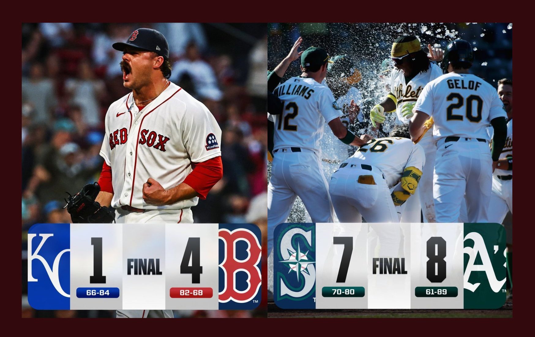 MLB》巴特勒再見轟逆轉水手 托勒完美首局領銜紅襪勝皇家