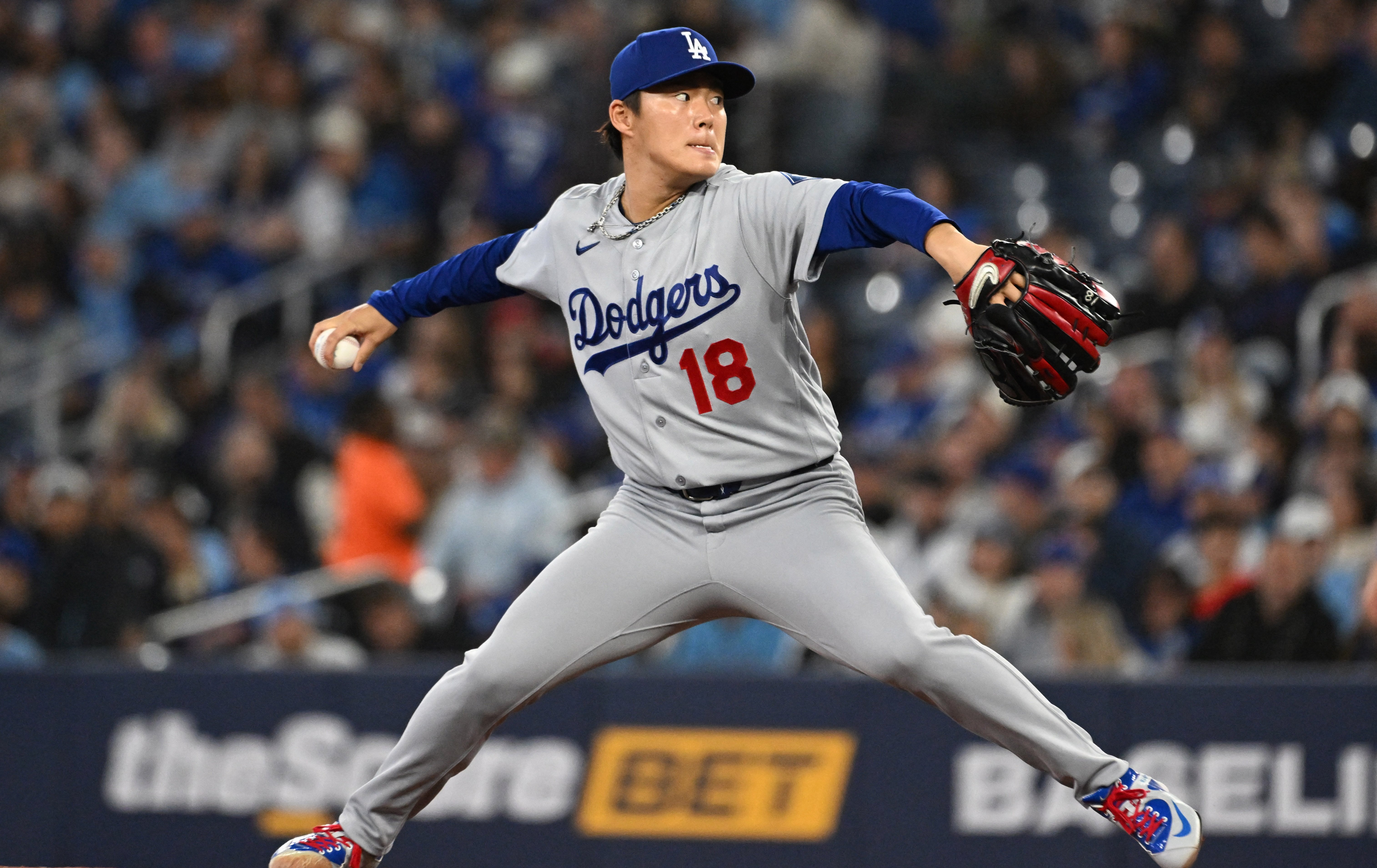 MLB》山本由伸強投壓制、大谷翔平連 42 場上壘！道奇 4：1 擊碎藍鳥奪 5 連勝