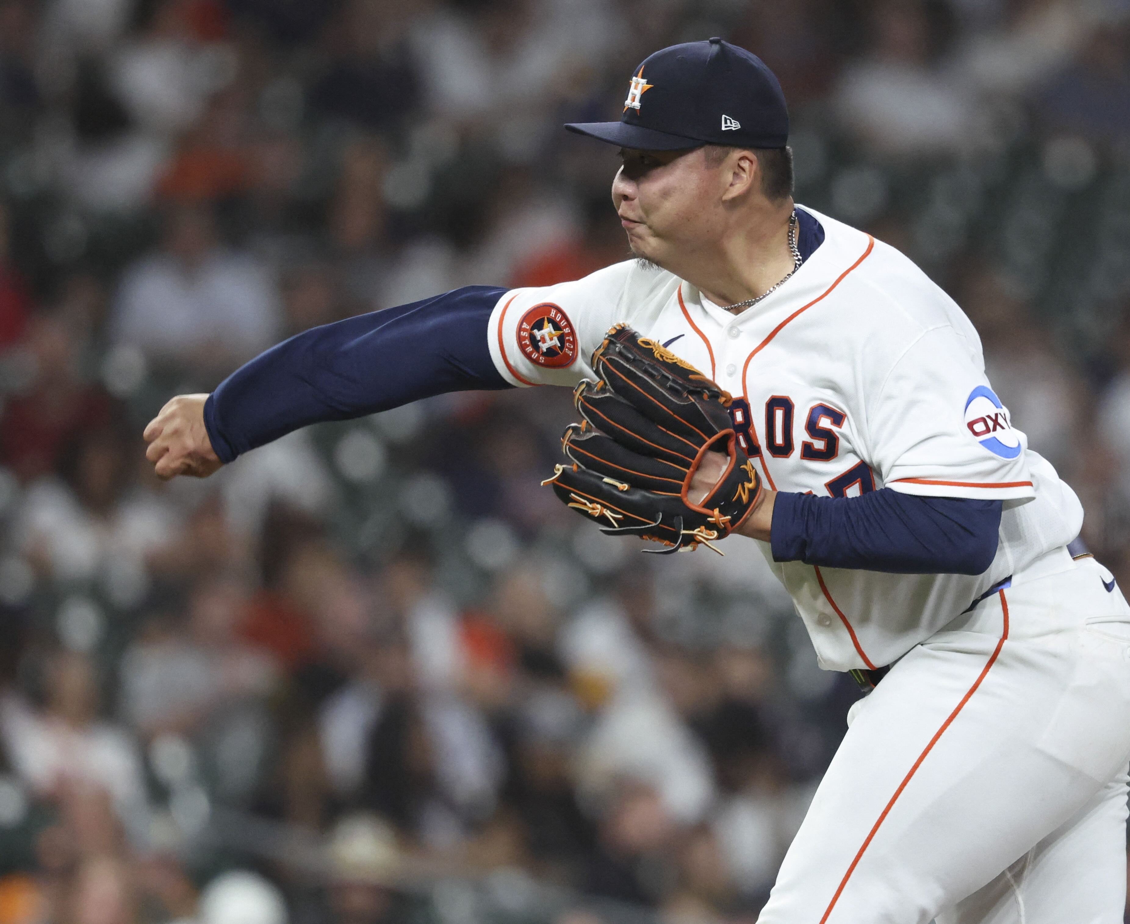 MLB》鄧愷威5局7K無失分強壓迪格隆！太空人4轟護航，台灣強投喜迎本季首場先發勝！